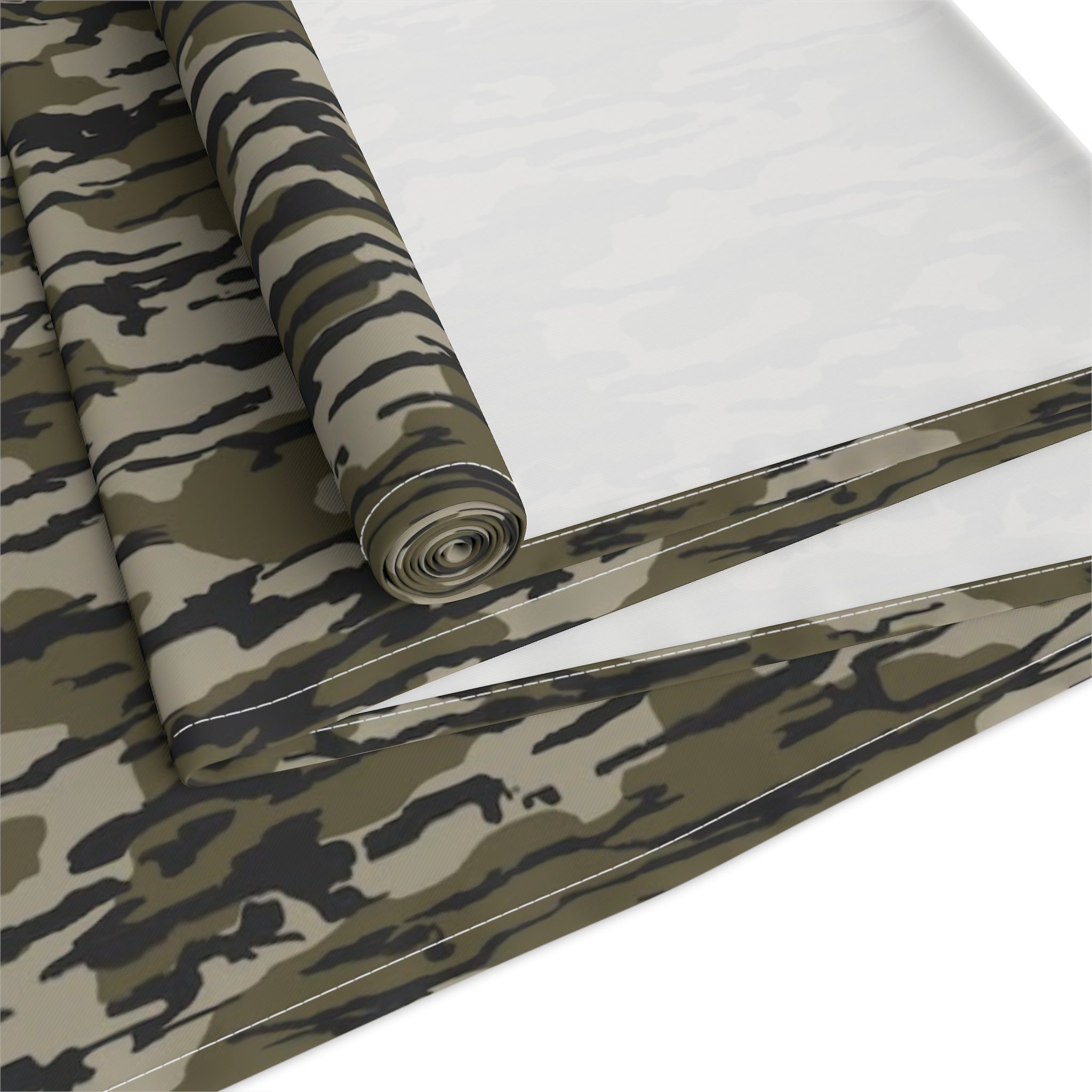 Trendy Camo Table Runner | Rustic Dining Decor, Military Style Table Accent, Home Decor, Cabin Decor, Holiday Table Setting