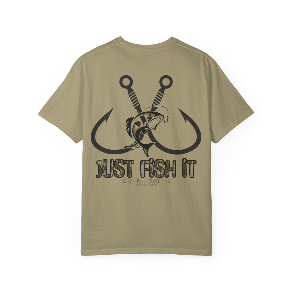 JUST FISH IT Unisex T-Shirt, Perfect for Gifts, Father's Day, Golf Events, Casual Wear, Comfortable Tee