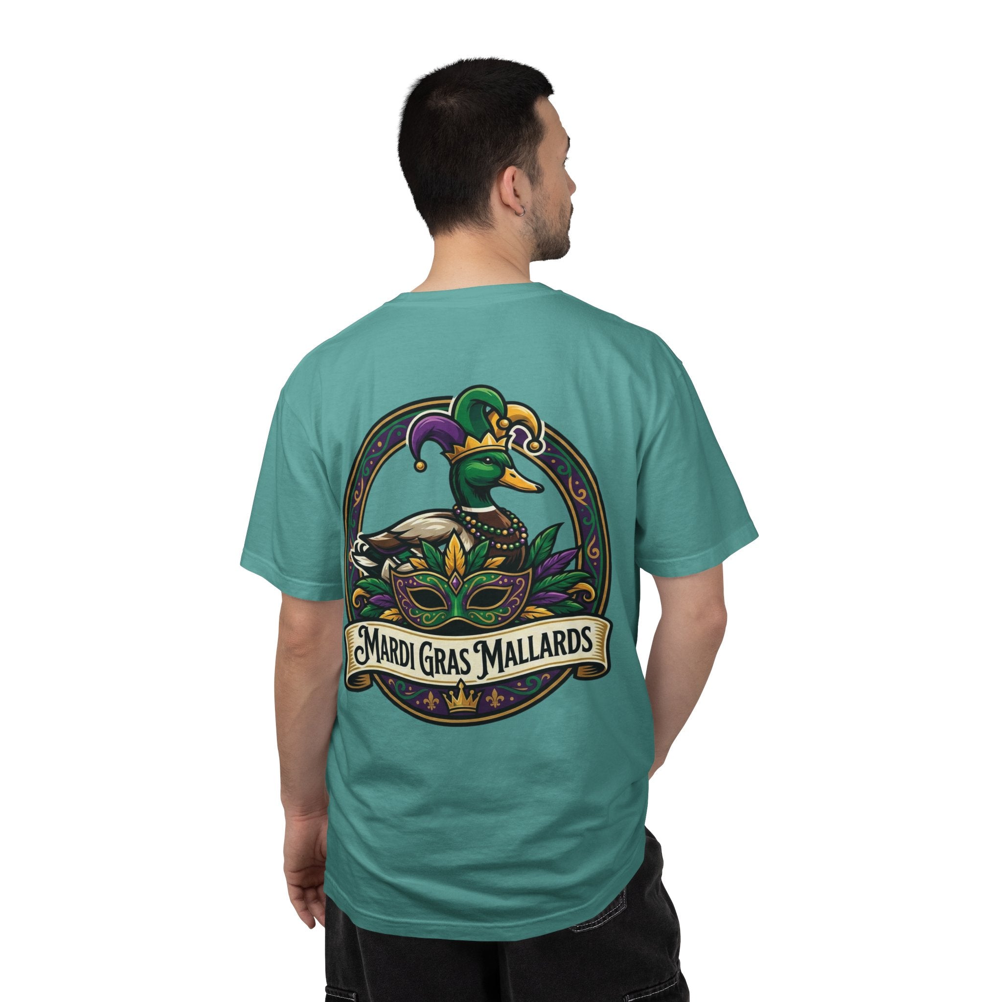 Mardi Gras Mallards T-Shirt — Festive Graphic Tee