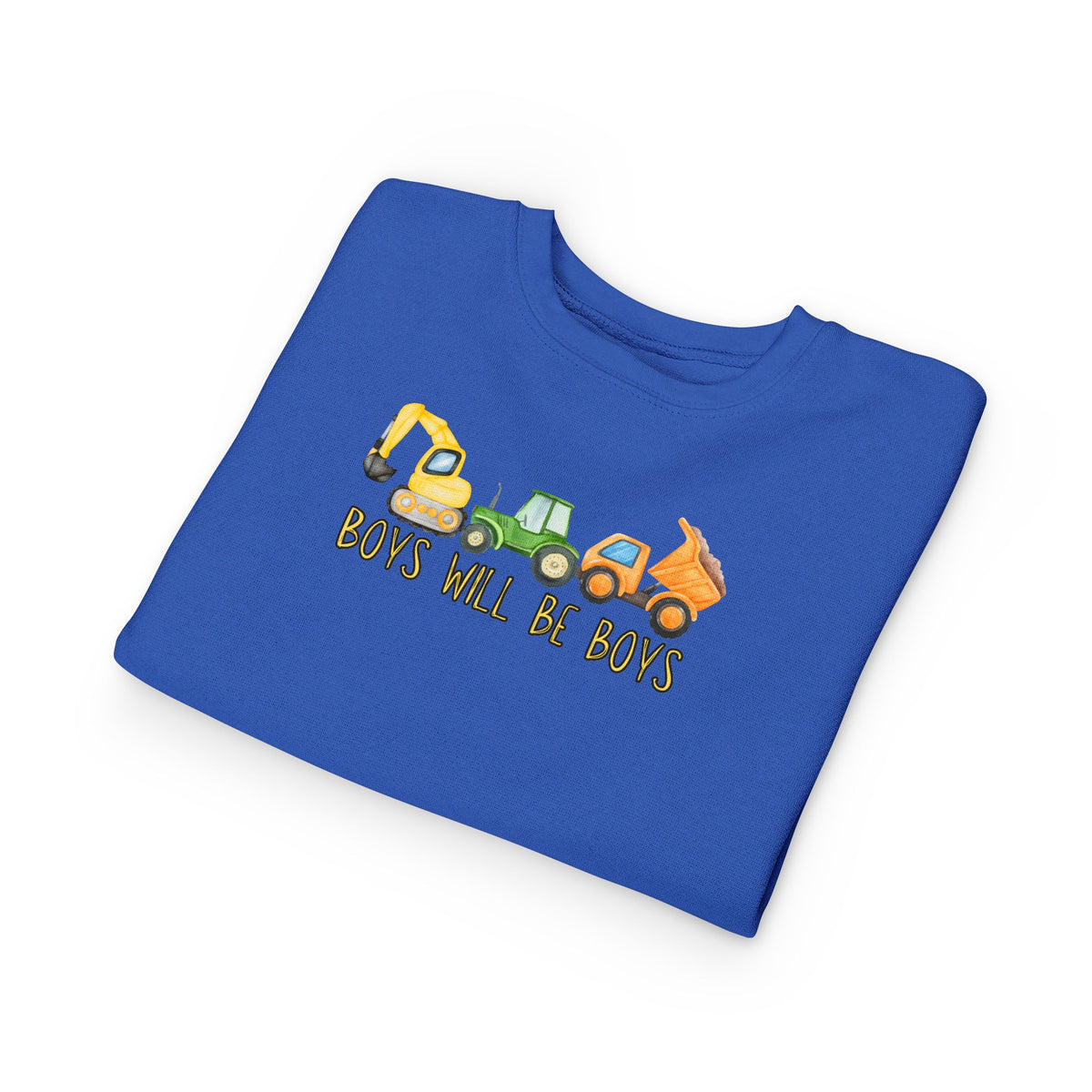Playful Toddler Sweatshirt - 'Boys Will Be Boys' - Kids' Casual Wear, Baby Clothes, Outdoor Adventures, Birthday Gift, Spring Fashion