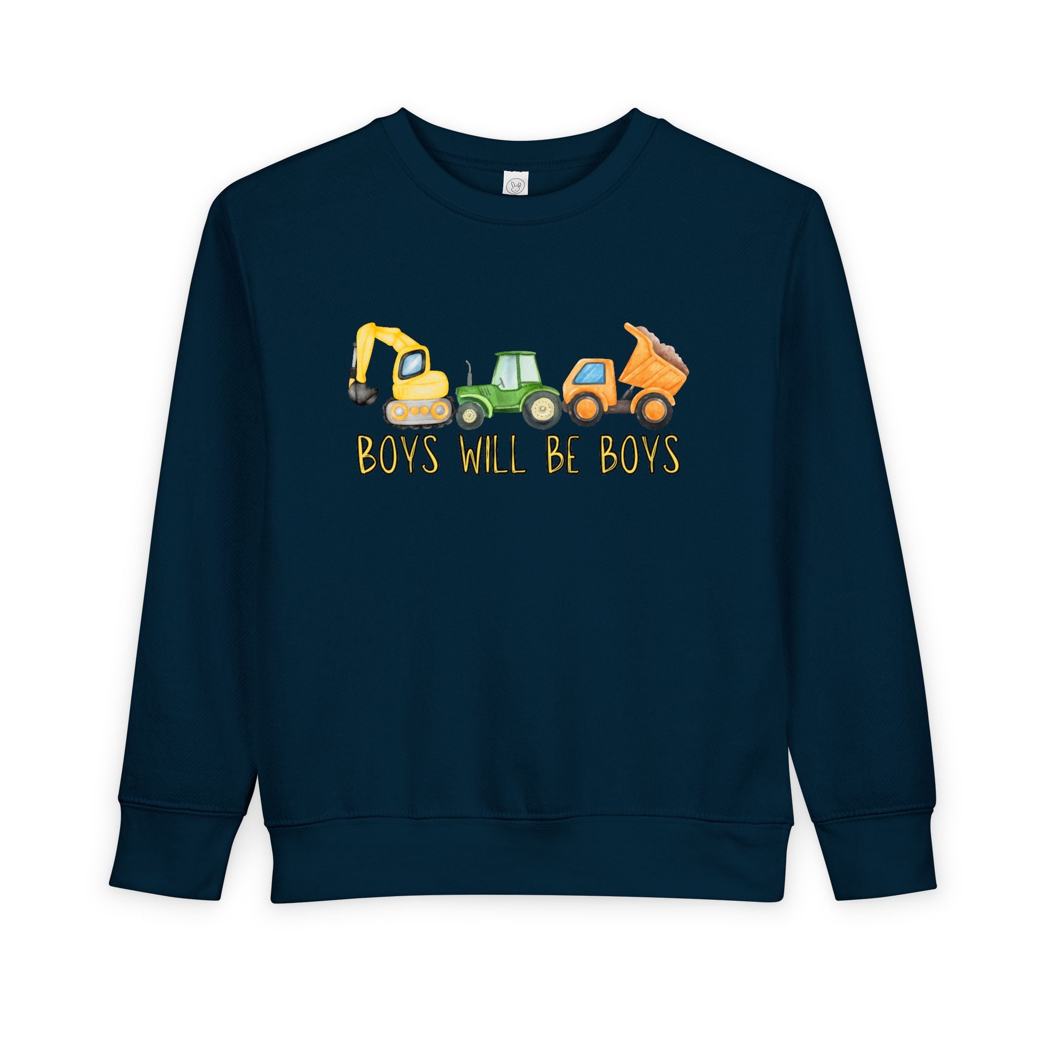 Playful Toddler Sweatshirt - 'Boys Will Be Boys' - Kids' Casual Wear, Baby Clothes, Outdoor Adventures, Birthday Gift, Spring Fashion