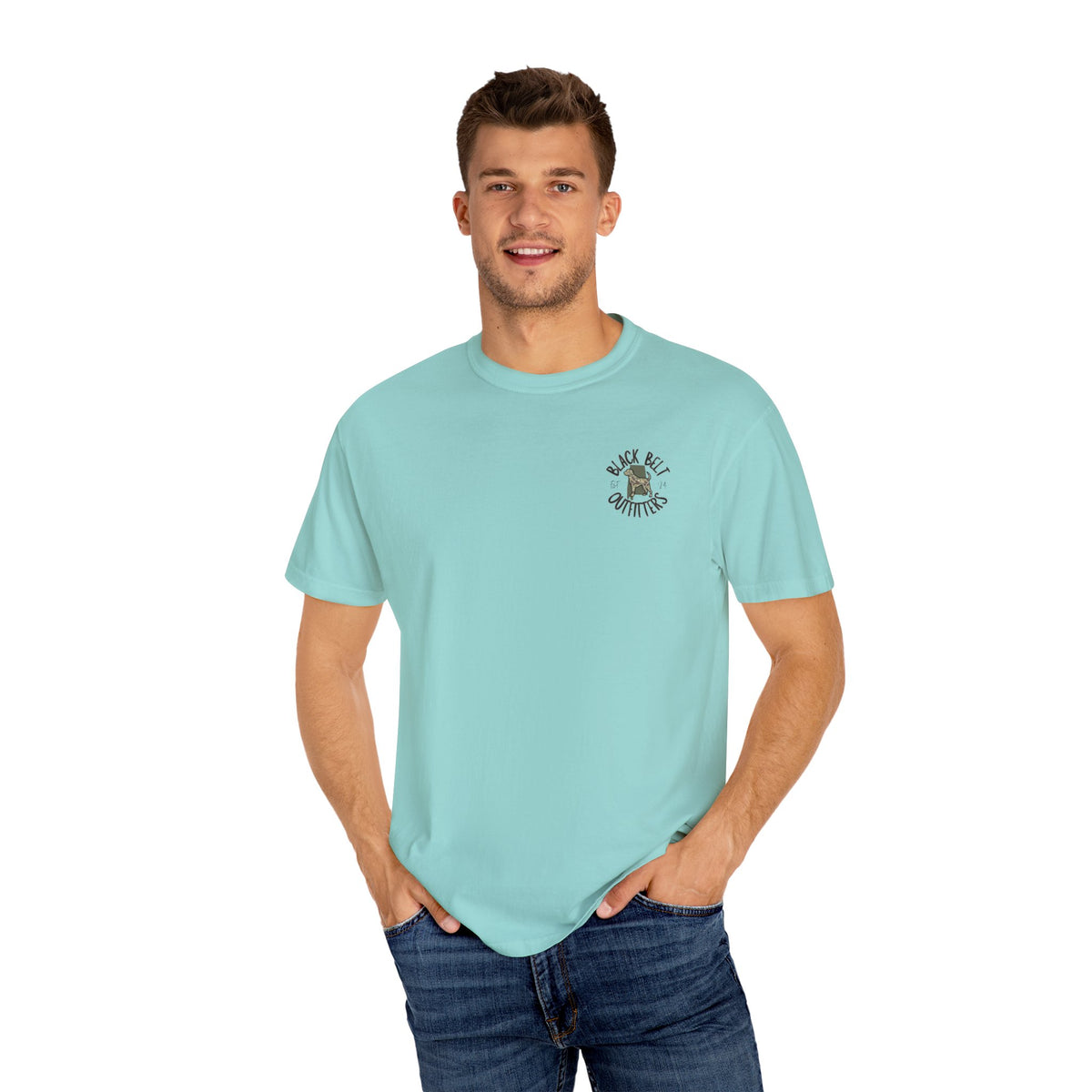 Camo Duck Logo Unisex T-Shirt, Perfect for Gifts, Father's Day, Golf Events, Casual Wear, Comfortable Tee