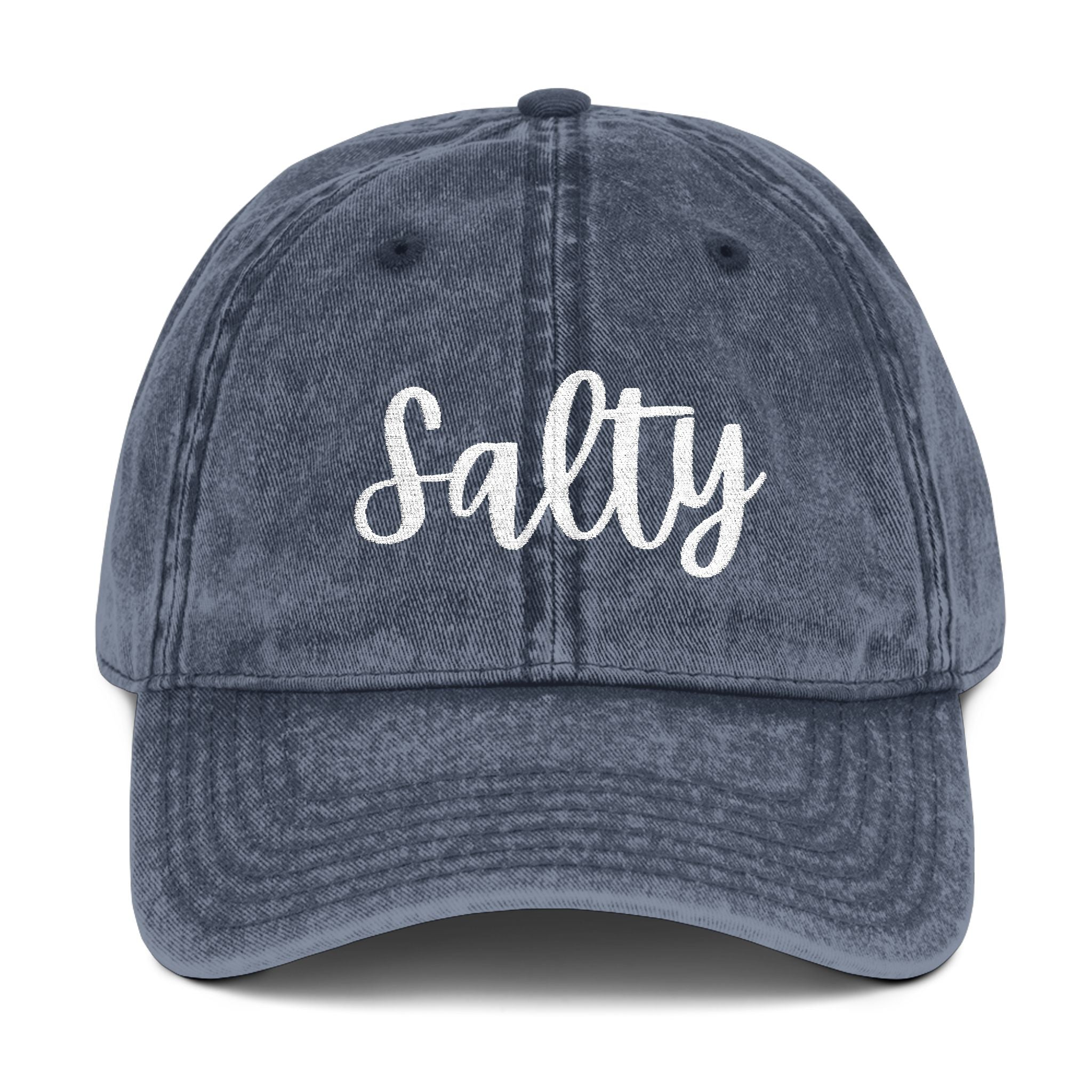 SALTY Vintage Embroidered hat, Funny Wife Hat, Sorry About My Husband Cap, Gift for Her, Casual Fashion Accessory