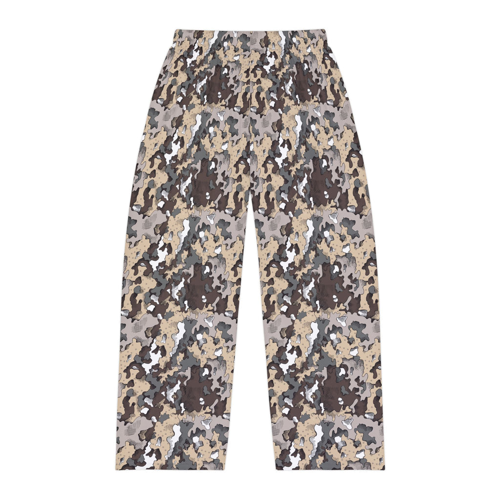 Dixie Camo Print Men's Pajama Pants, Comfortable Sleepwear, Cozy Lounge Pants, Casual Home Wear, Relaxation Essentials