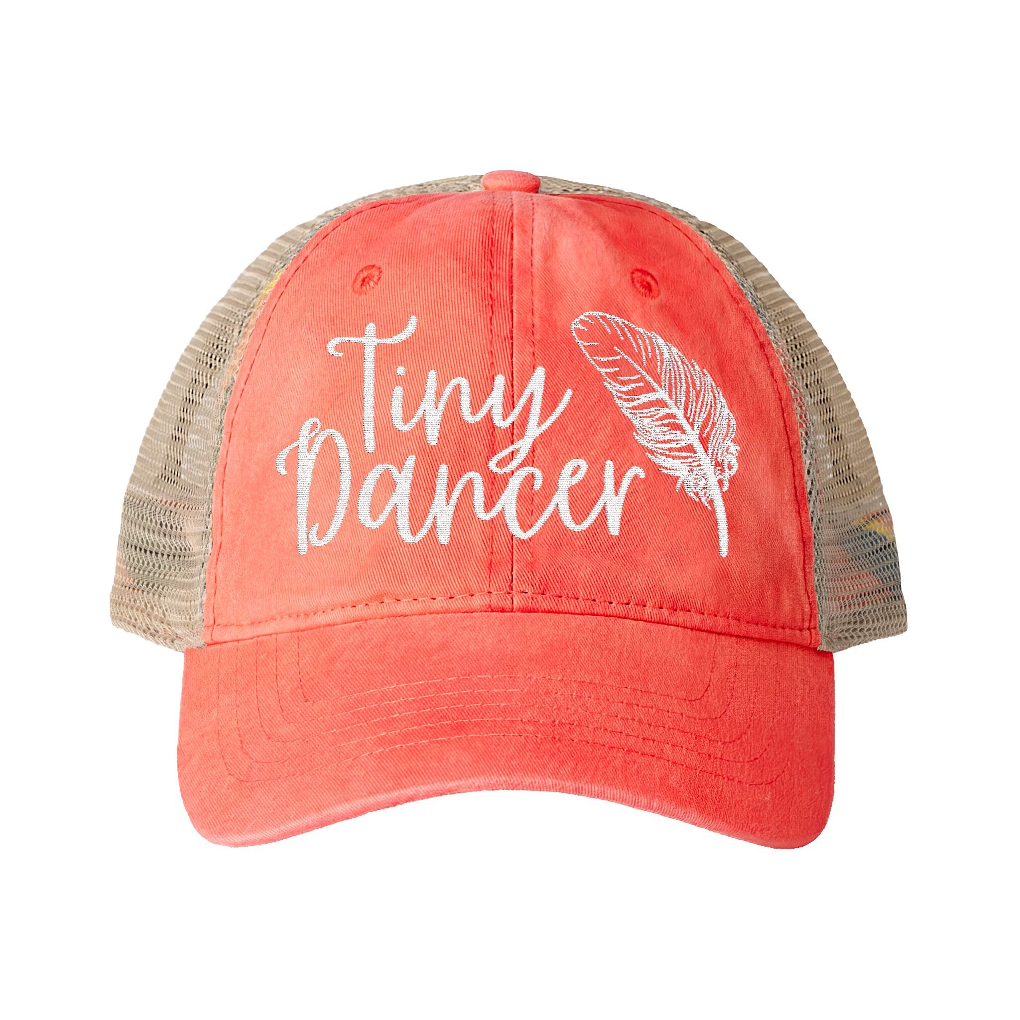 Tiny Dancer Women's Washed Mesh-Back Cap