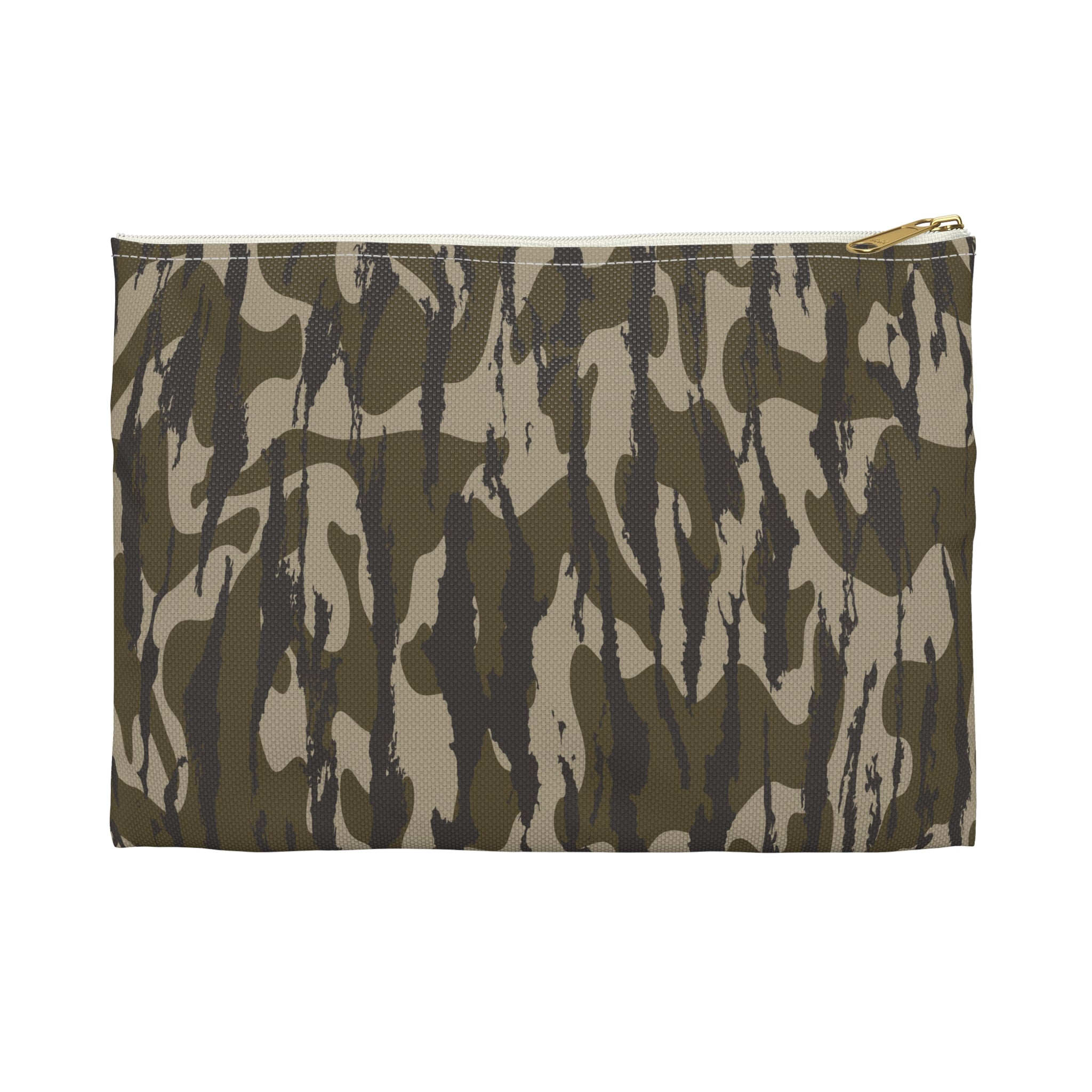 Trendy Zip Pouch, Stylish Camo Makeup Bag, Travel Organizer, Army Green Zipper Pouch, Gift for Her, Storage Solution