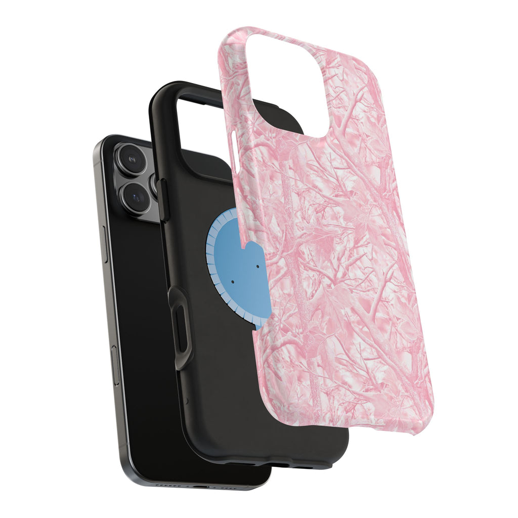 Pink Camo Magnetic Impact-Resistant Phone Case