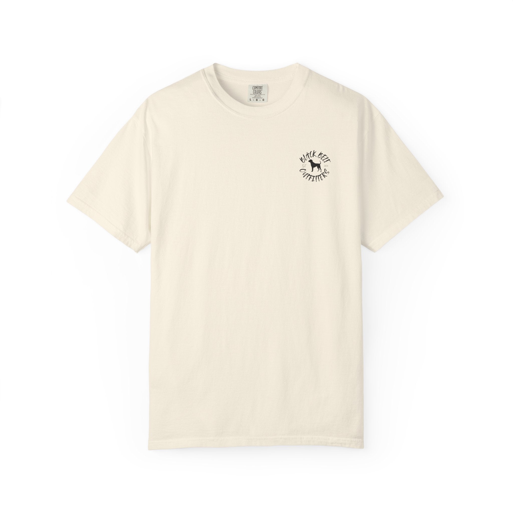 Old School Camo Flying Duck Unisex Garment-Dyed Pocket T-Shirt