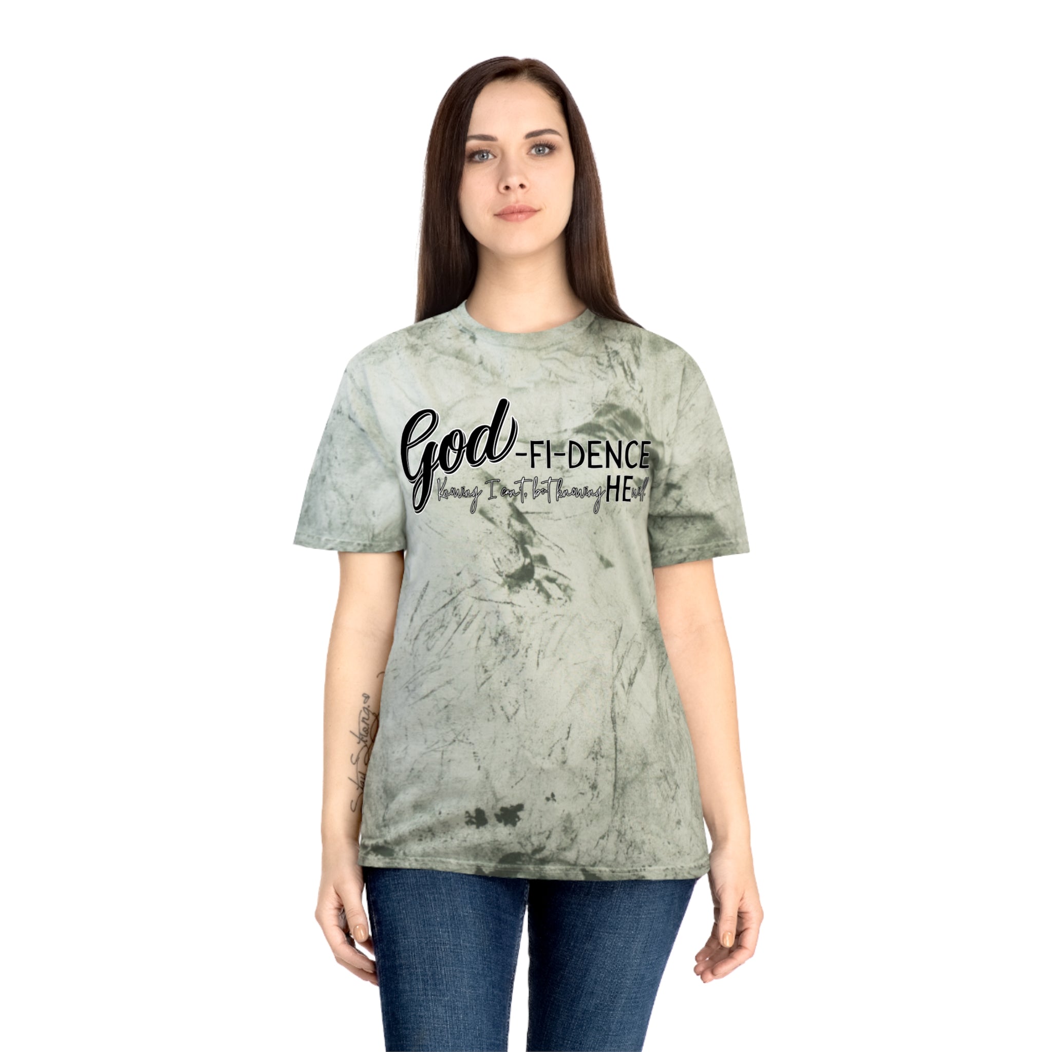 God-Fi-dence Color Blast T-Shirt, Inspirational T-Shirt, Faith-Based Apparel, Unique Gift for Christians, Casual Wear, Everyday [...]