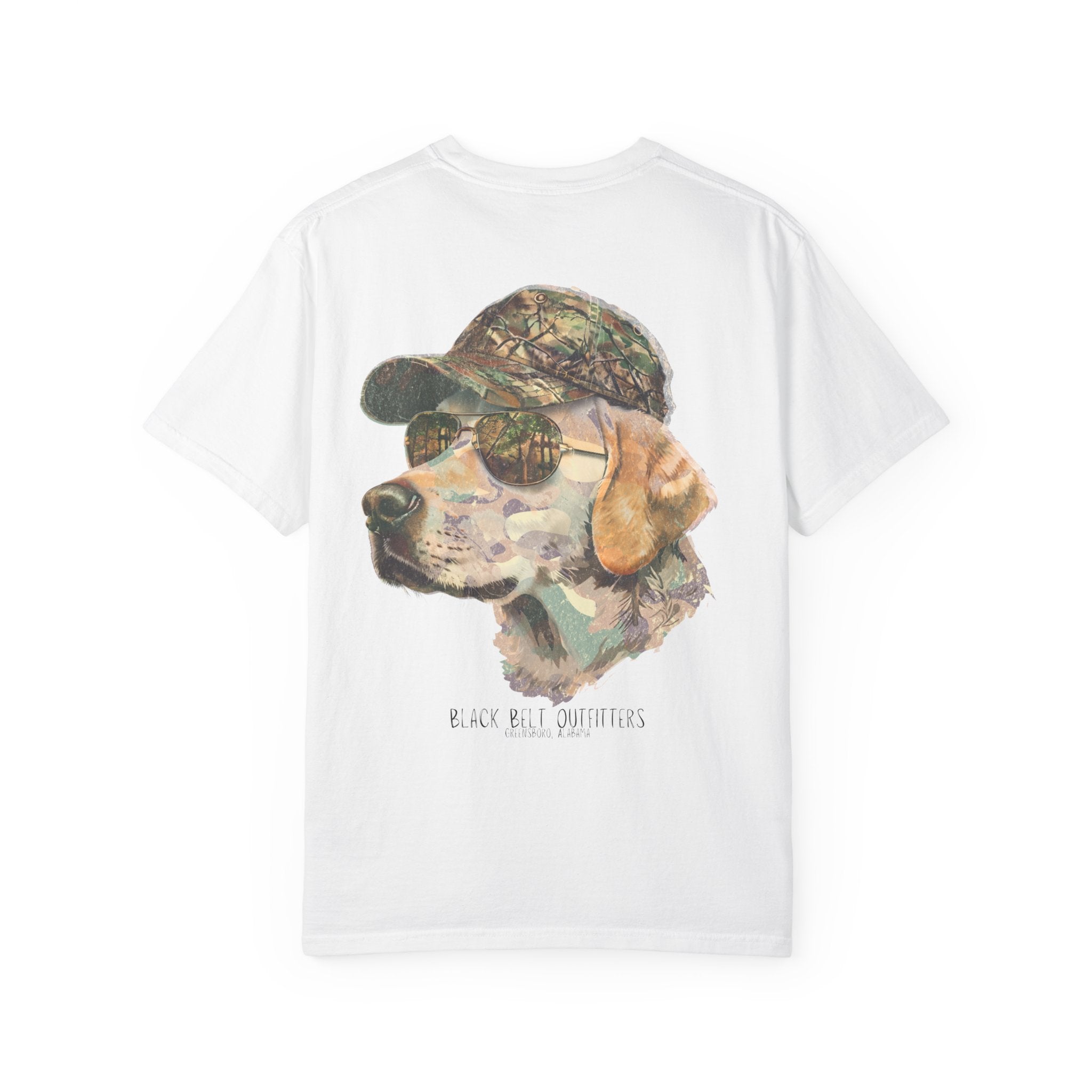 Camo Duck Dog Unisex T-Shirt, Perfect for Gifts, Father's Day, Golf Events, Casual Wear, Comfortable Tee