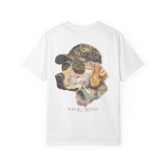 Camo Duck Dog Unisex T-Shirt, Perfect for Gifts, Father's Day, Golf Events, Casual Wear, Comfortable Tee