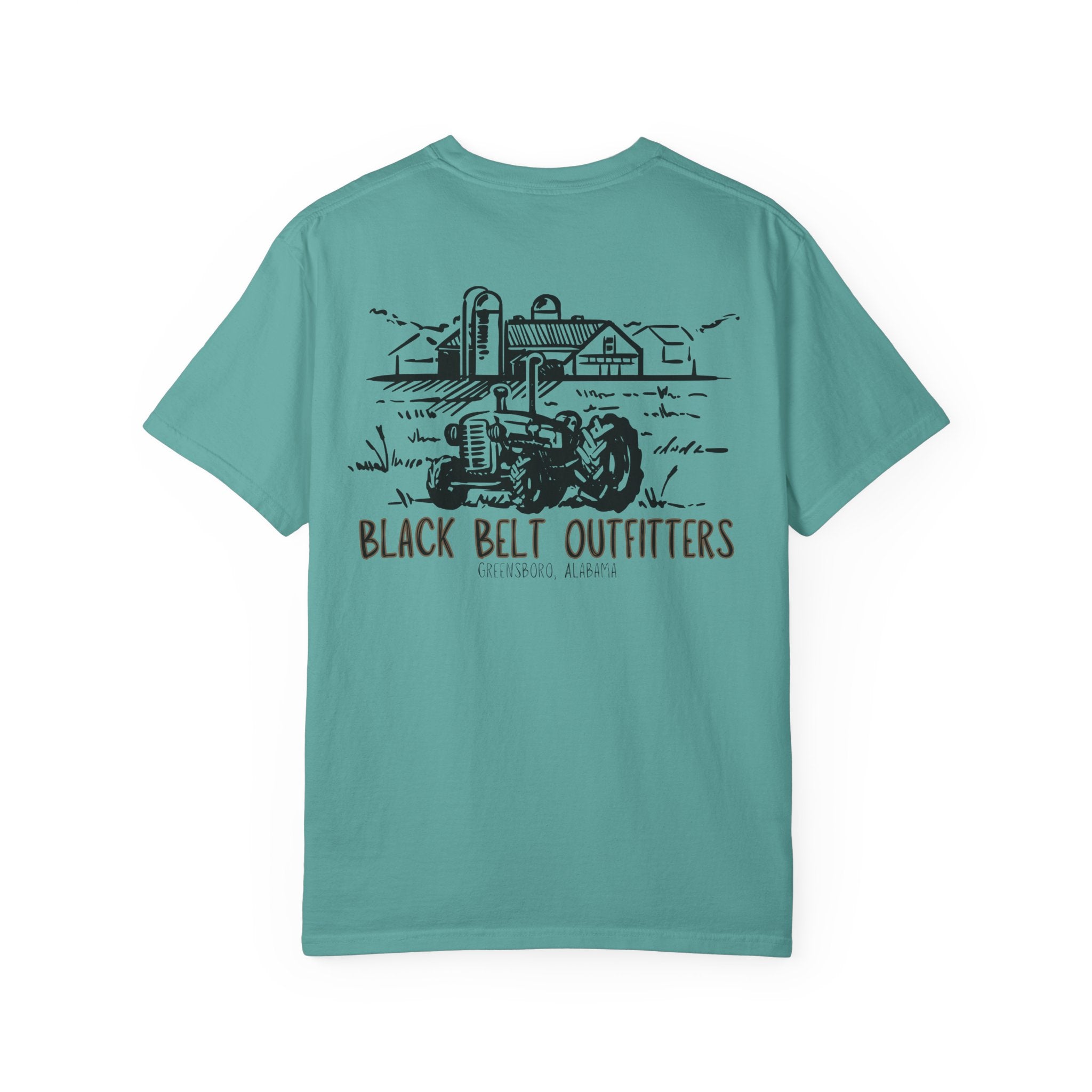 Farm Scene Unisex T-Shirt, Perfect for Gifts, Father's Day, Golf Events, Casual Wear, Comfortable Tee