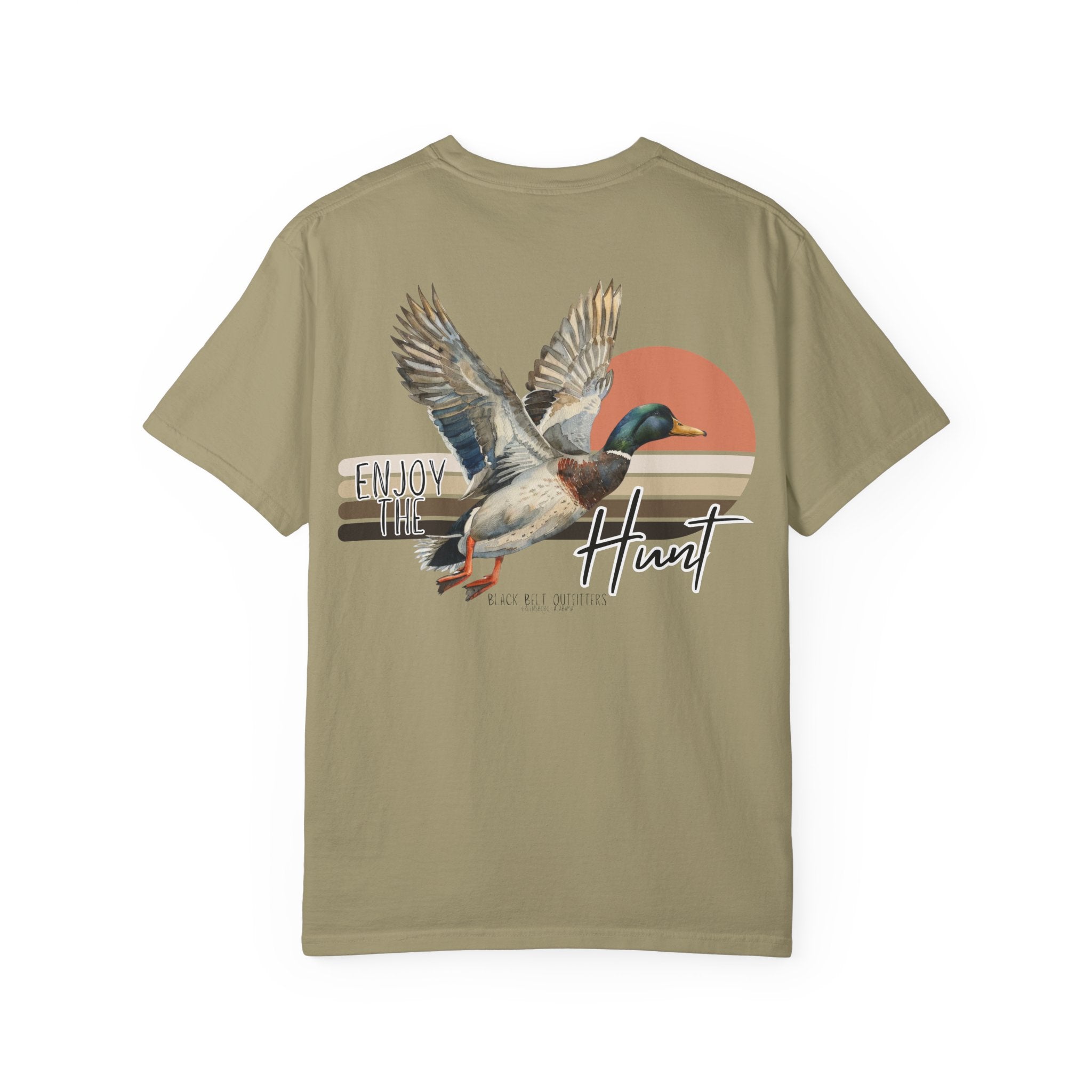 ENJOY THE HUNT Unisex T-Shirt, Perfect for Gifts, Father's Day, Golf Events, Casual Wear, Comfortable Tee