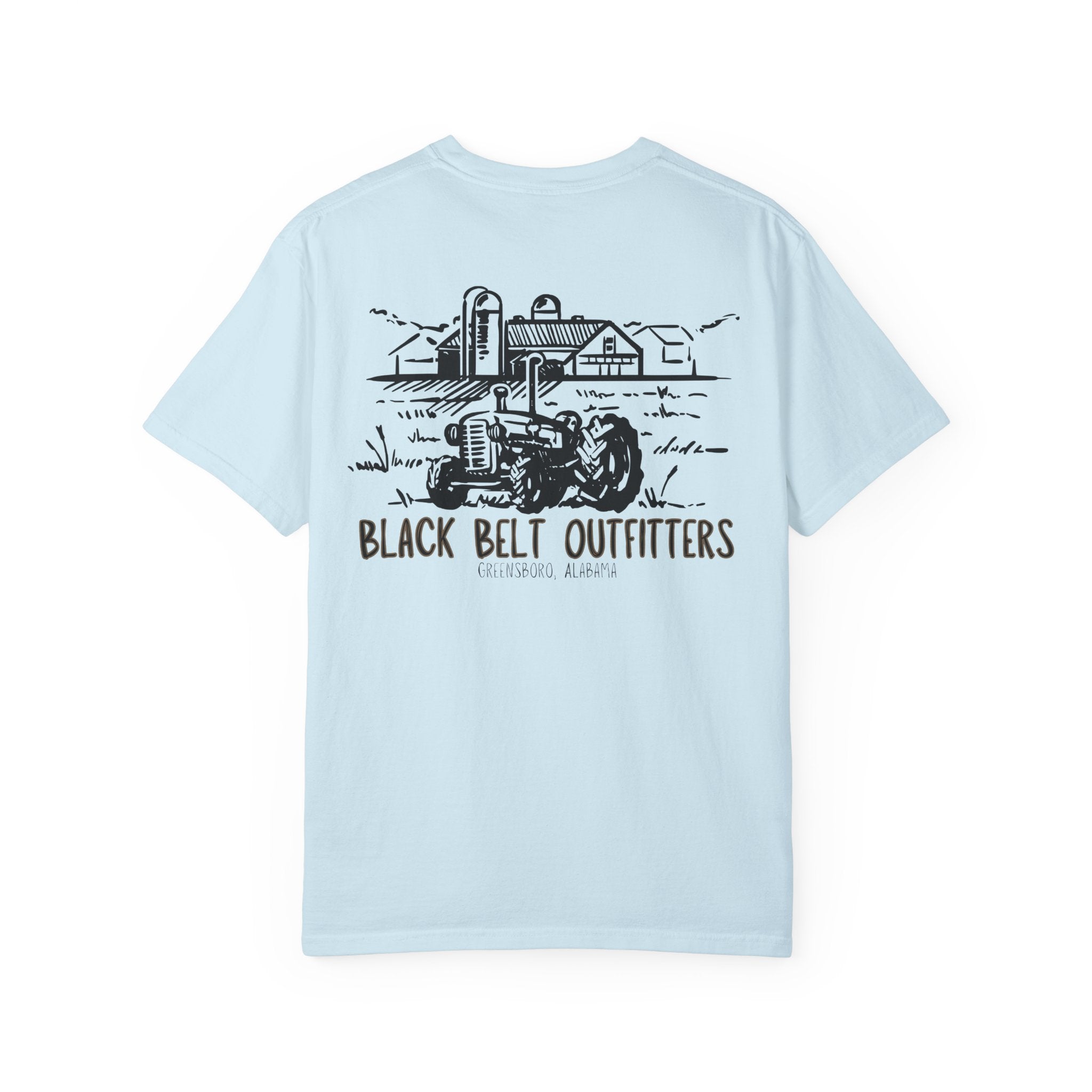 Farm Scene Unisex T-Shirt, Perfect for Gifts, Father's Day, Golf Events, Casual Wear, Comfortable Tee