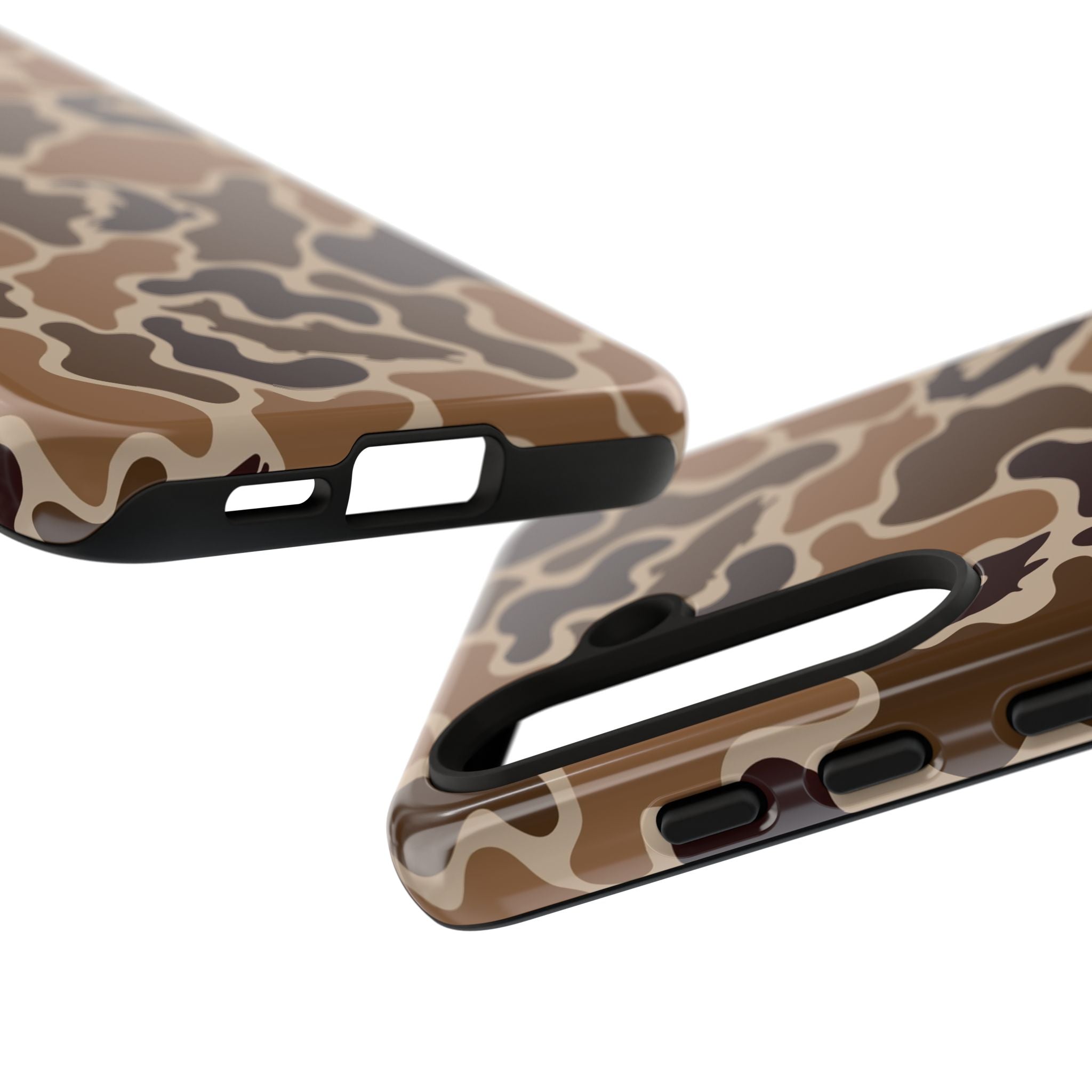 Brown Shark Camo design Tough Cases