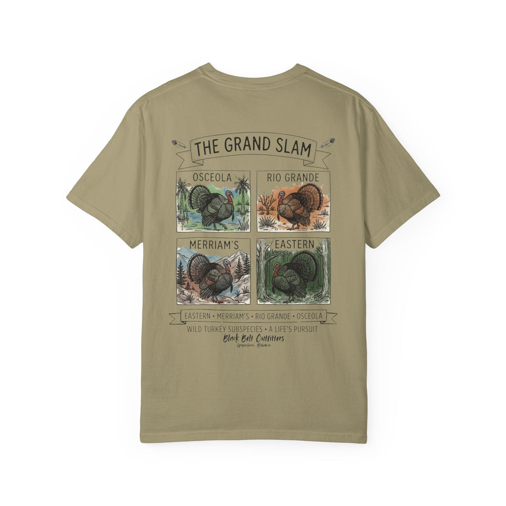 Grand Slam Turkey Graphic T-Shirt — Vintage Game Bird Hunting Tee