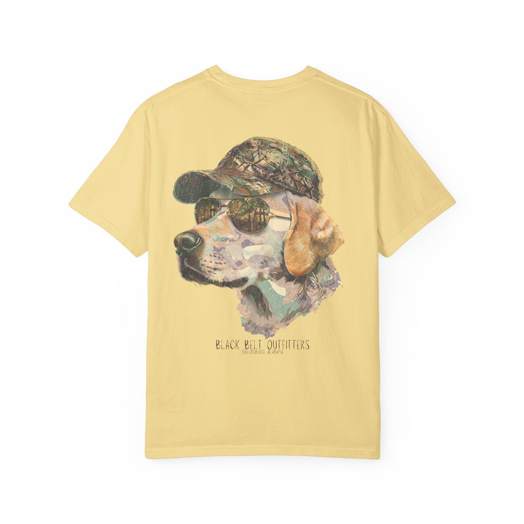 Camo Duck Dog Unisex T-Shirt, Perfect for Gifts, Father's Day, Golf Events, Casual Wear, Comfortable Tee