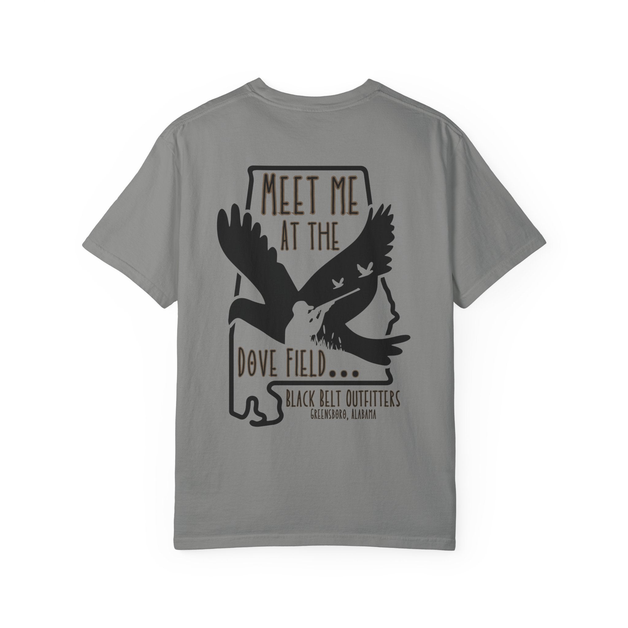 Meet Me at the Dove Field T-Shirt, Men's Hunting Shirt, Gift for Sportsmen, Casual Wear, Nature Lover Tee