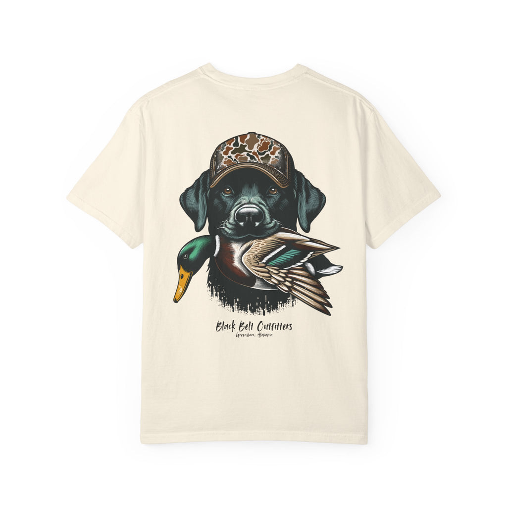 BLACK LAB CAMO Hat Unisex Garment-Dyed Pocket T-Shirt