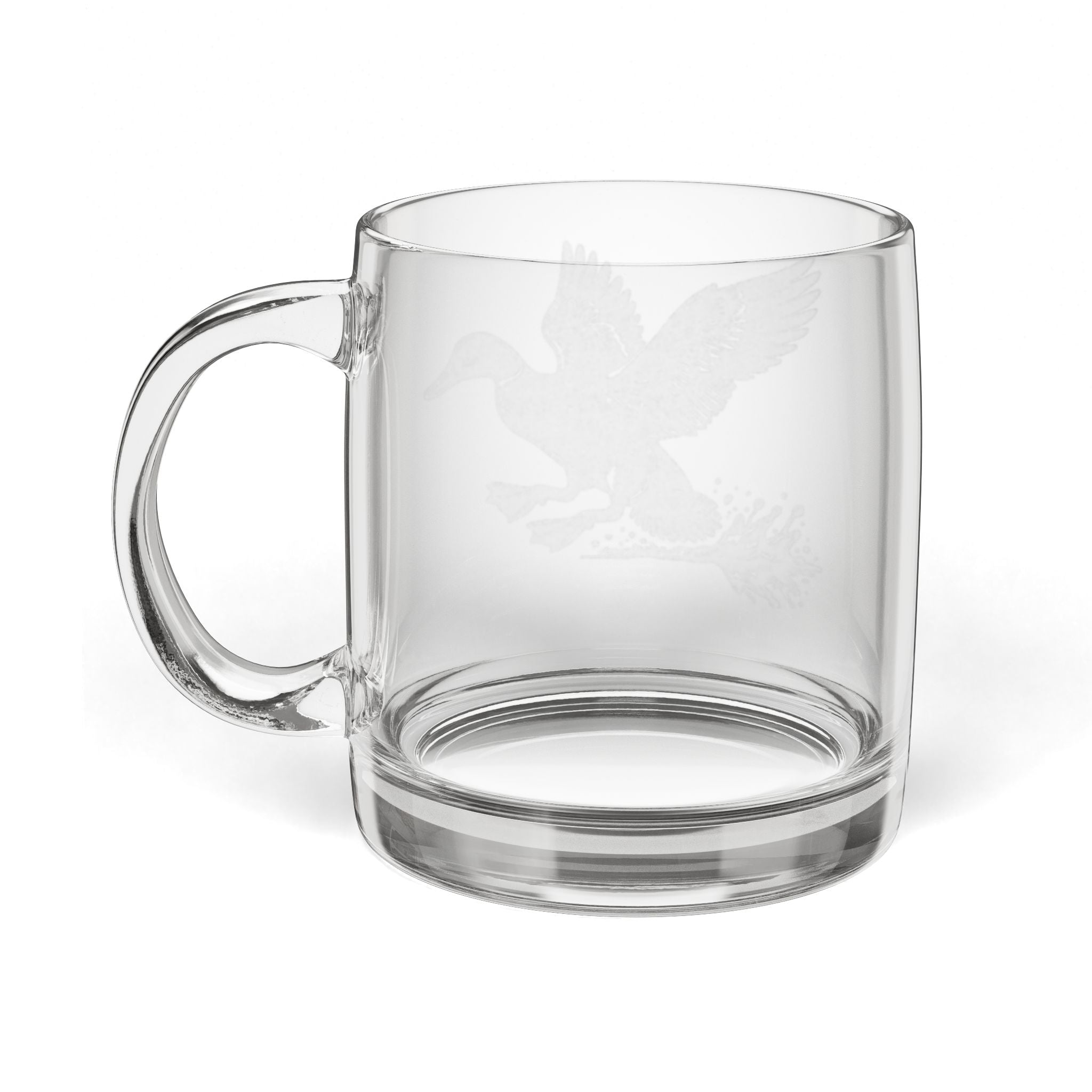 Glass Coffee Mug, 12.25oz (Engraving)