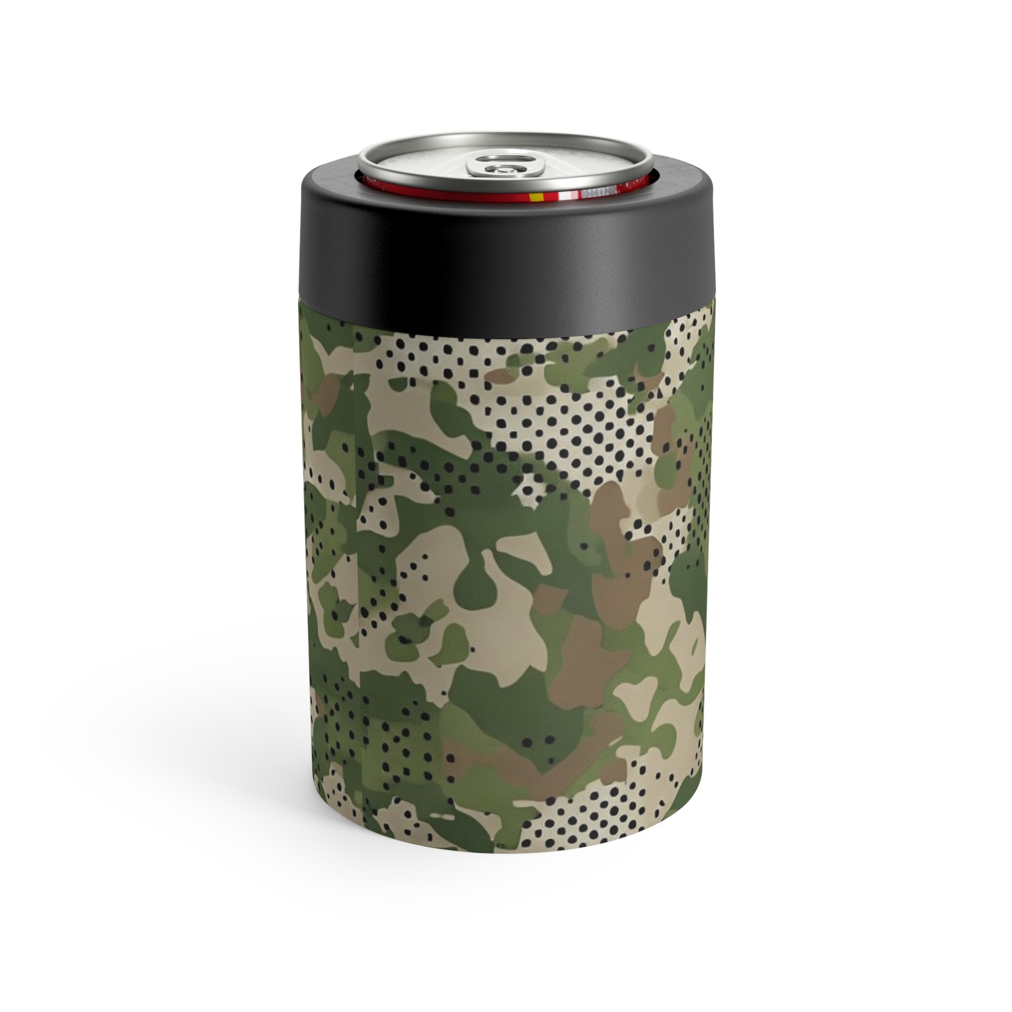 Mixed Digi Camo Can Holder, Rustic Drink Insulator, Camping Accessory, Outdoor Party Favor, Unique Gifts for Him