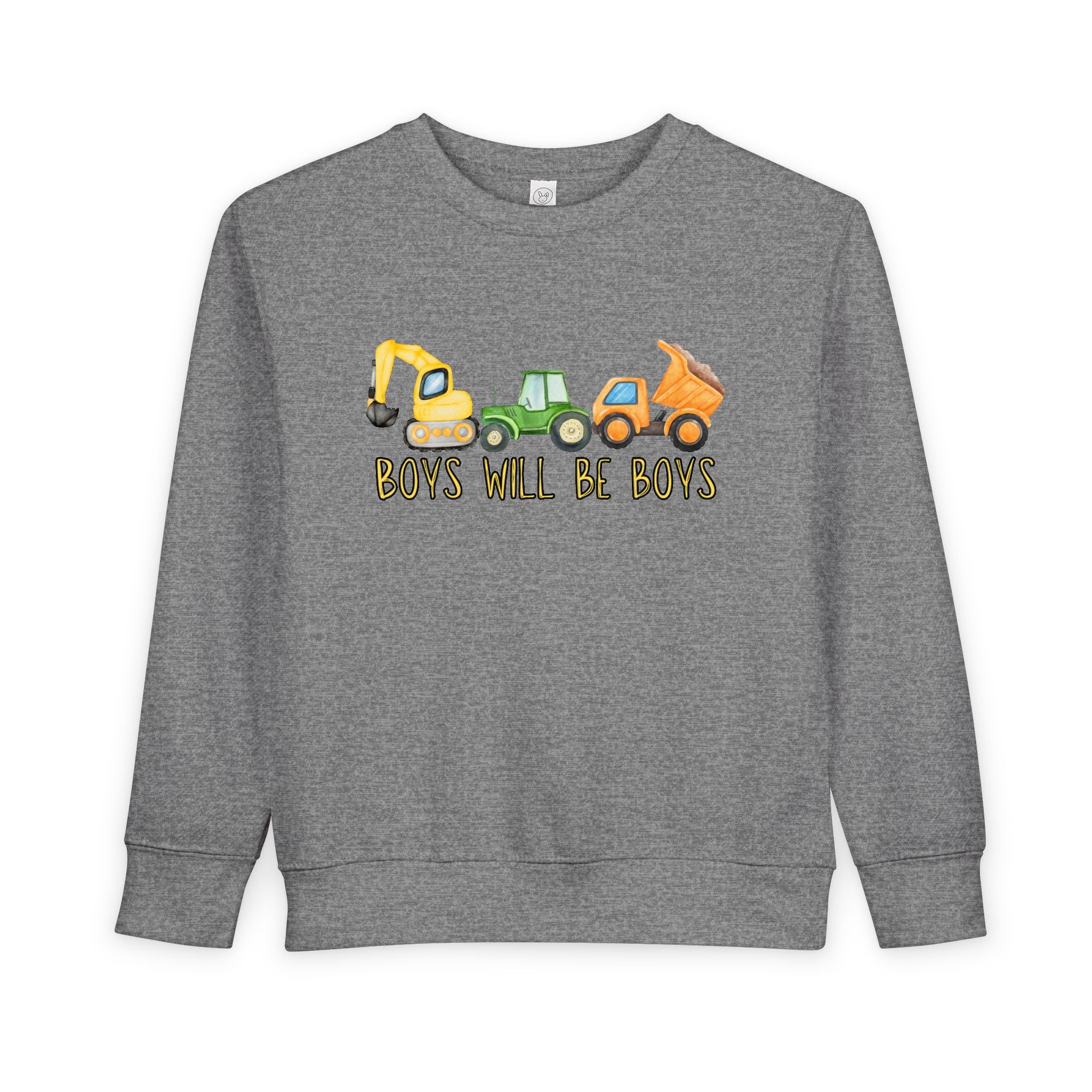 Playful Toddler Sweatshirt - 'Boys Will Be Boys' - Kids' Casual Wear, Baby Clothes, Outdoor Adventures, Birthday Gift, Spring Fashion