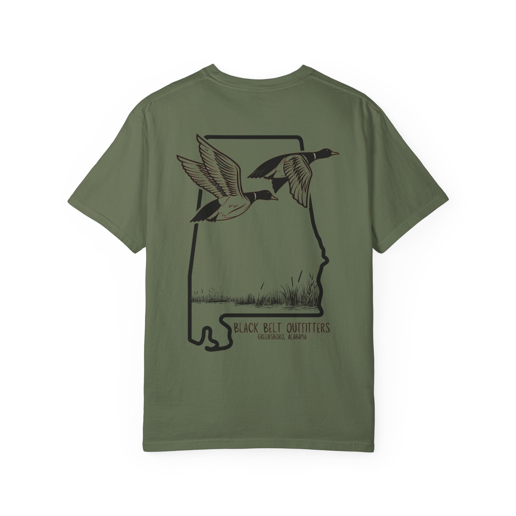 Alabama Duck Hunting Graphic T-Shirt, Casual Wear, Inspirational Gift, Summer Tee, Eco-Friendly Apparel
