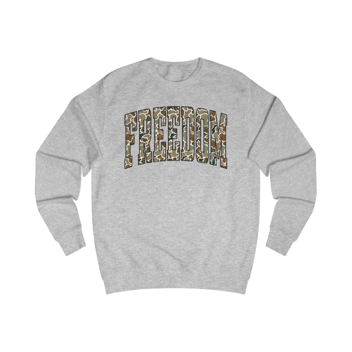 Freedom Unisex Sweatshirt, Cozy Graphic Sweater, Casual Gift, Perfect for Fall, Statement Apparel, Inspiring Fashion