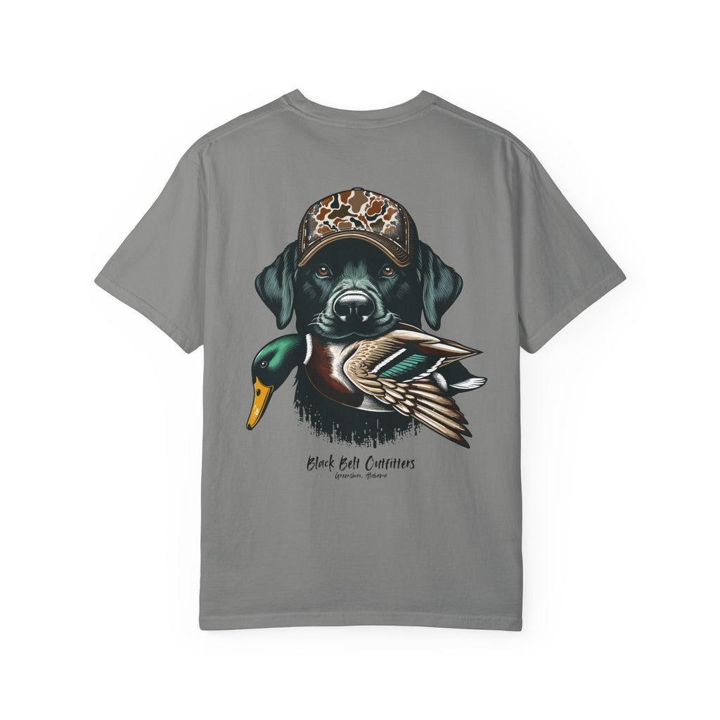 BLACK LAB CAMO Hat Unisex Garment-Dyed Pocket T-Shirt