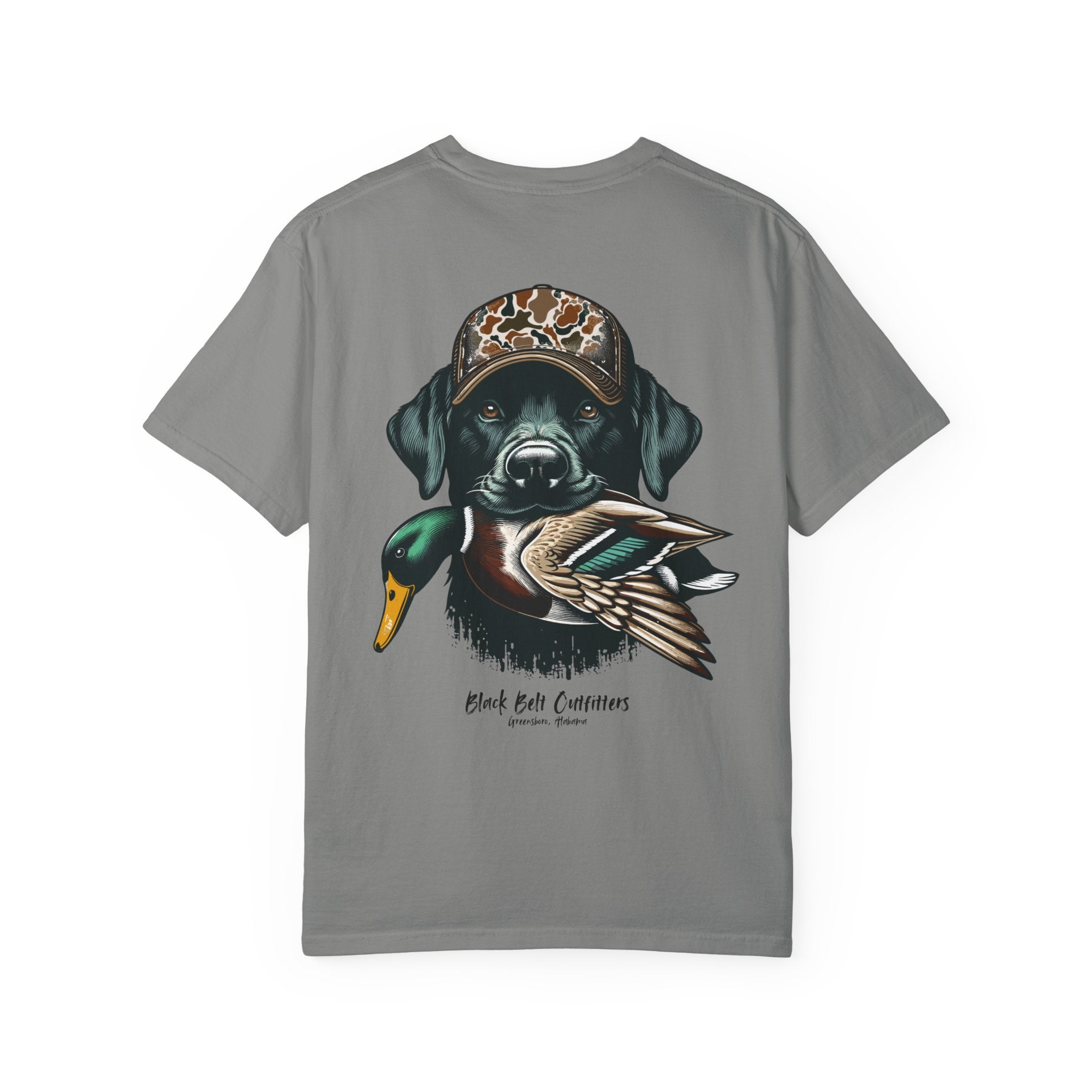 BLACK LAB CAMO Hat Unisex Garment-Dyed Pocket T-Shirt