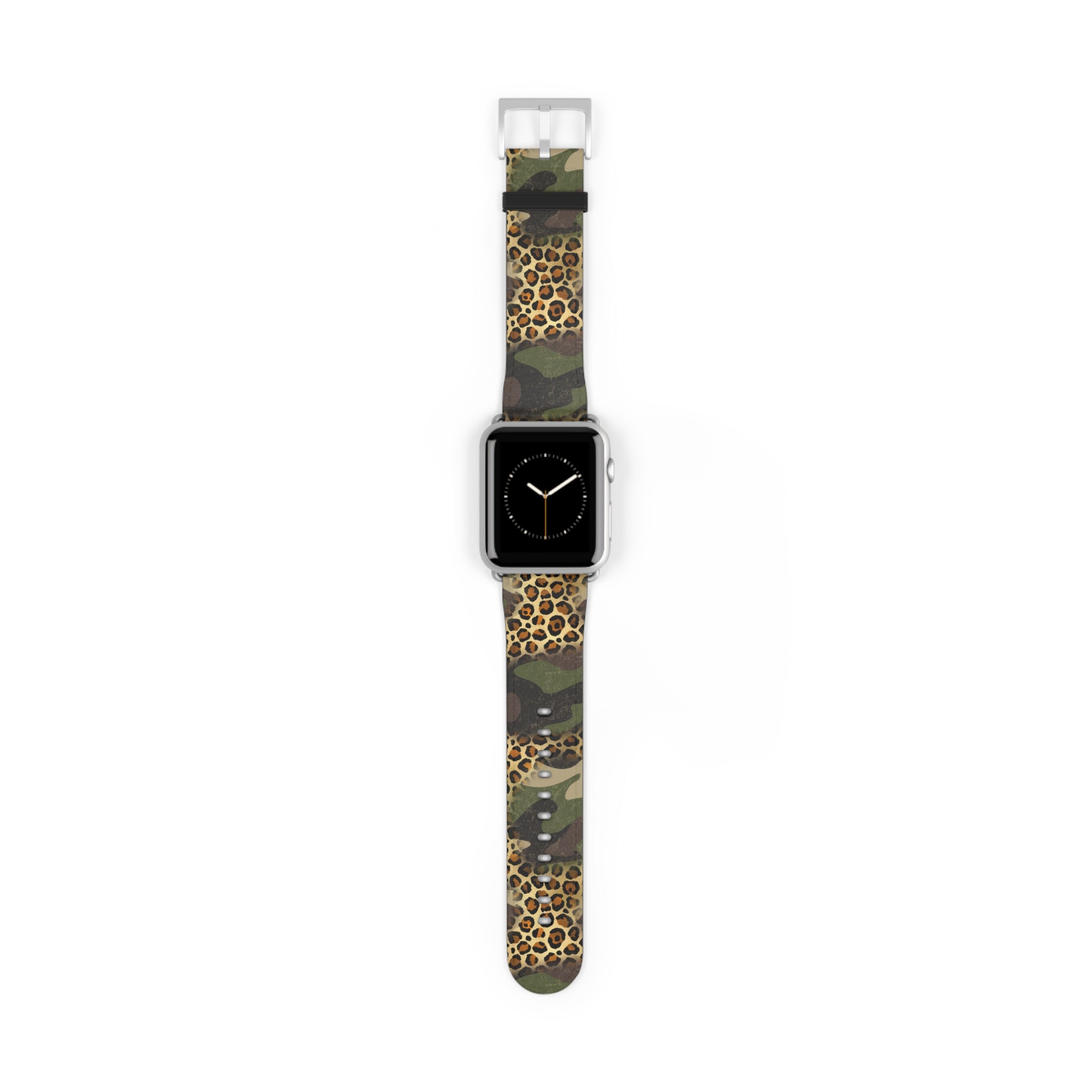 Wild Camo Watch Band, Stylish Camouflage Accessory, Trendy Leopard Print Strap, Unique Gift for Her, Perfect for Outdoor Adventures