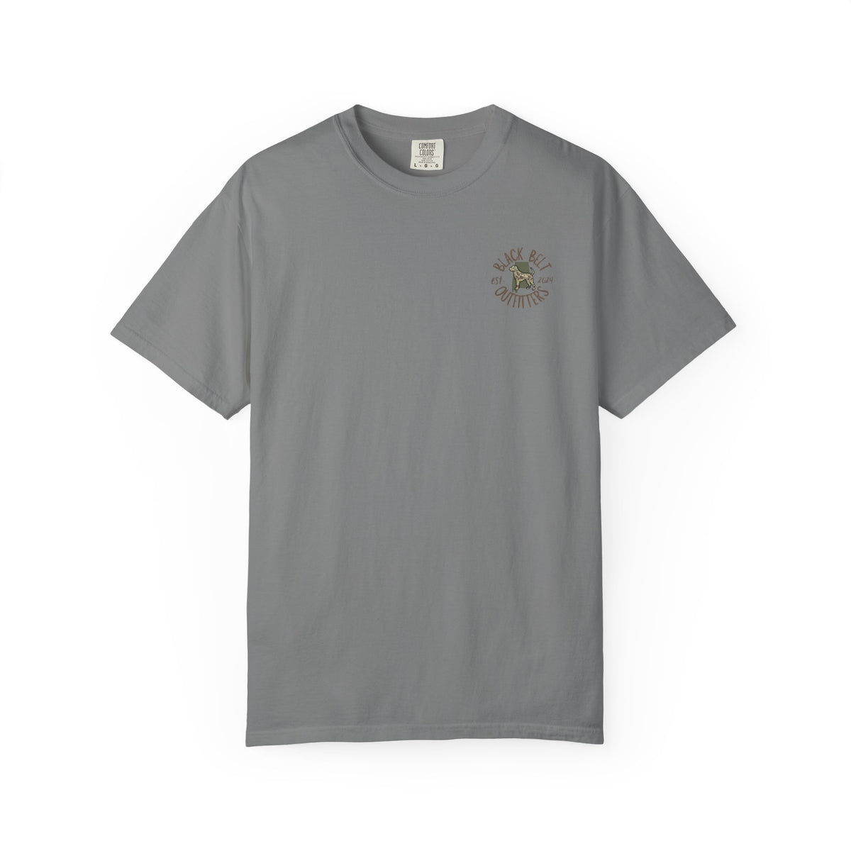 Turkey Feather Graphic T-Shirt — 'Black Belt Outfitters' Outdoor Tee