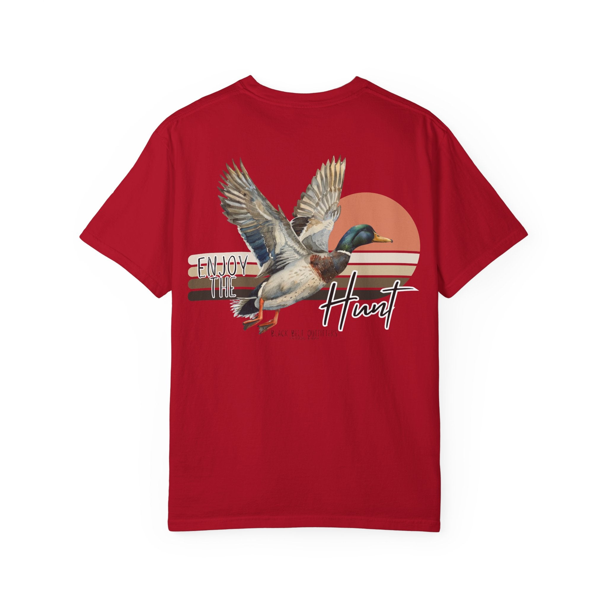 ENJOY THE HUNT Unisex T-Shirt, Perfect for Gifts, Father's Day, Golf Events, Casual Wear, Comfortable Tee