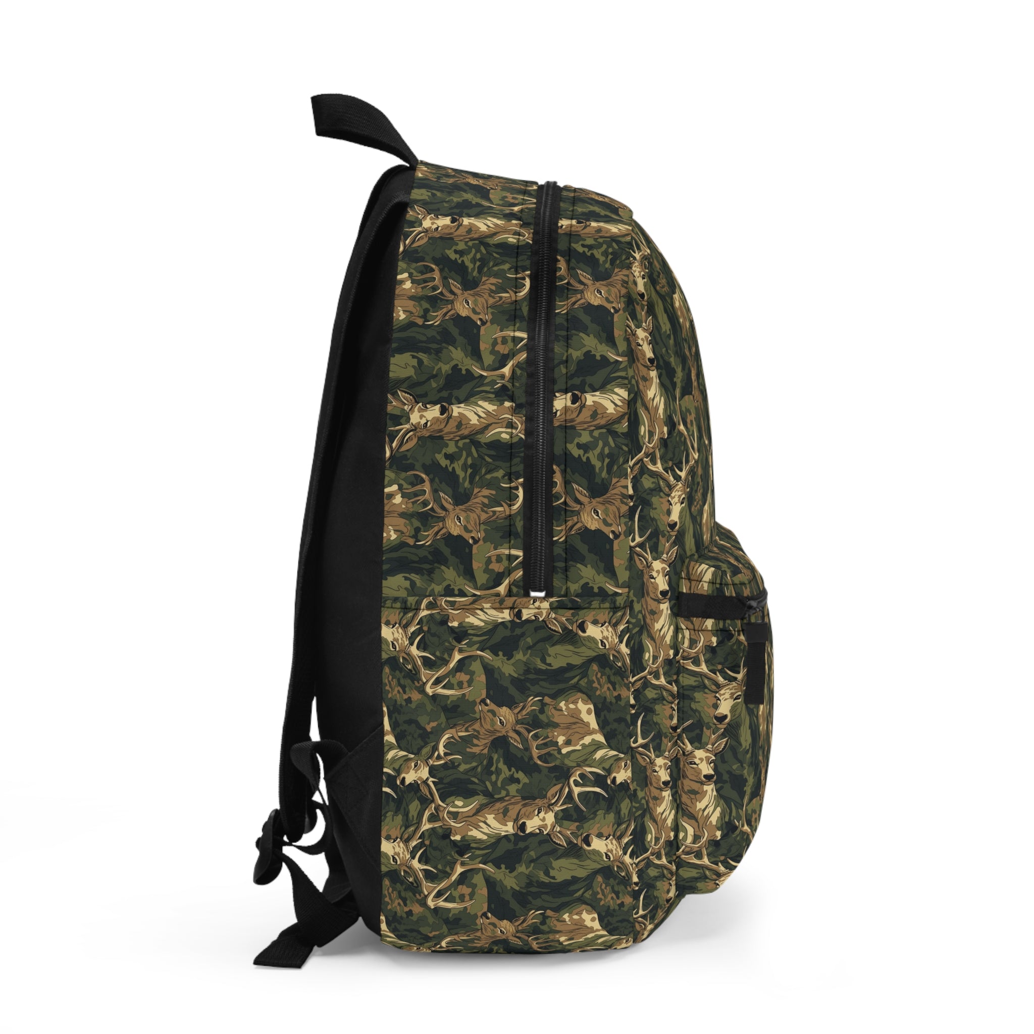 Big Buck Camo Backpack for Everyday Use, School, Hiking, Travel, Outdoor Adventure, Unique Gift Idea