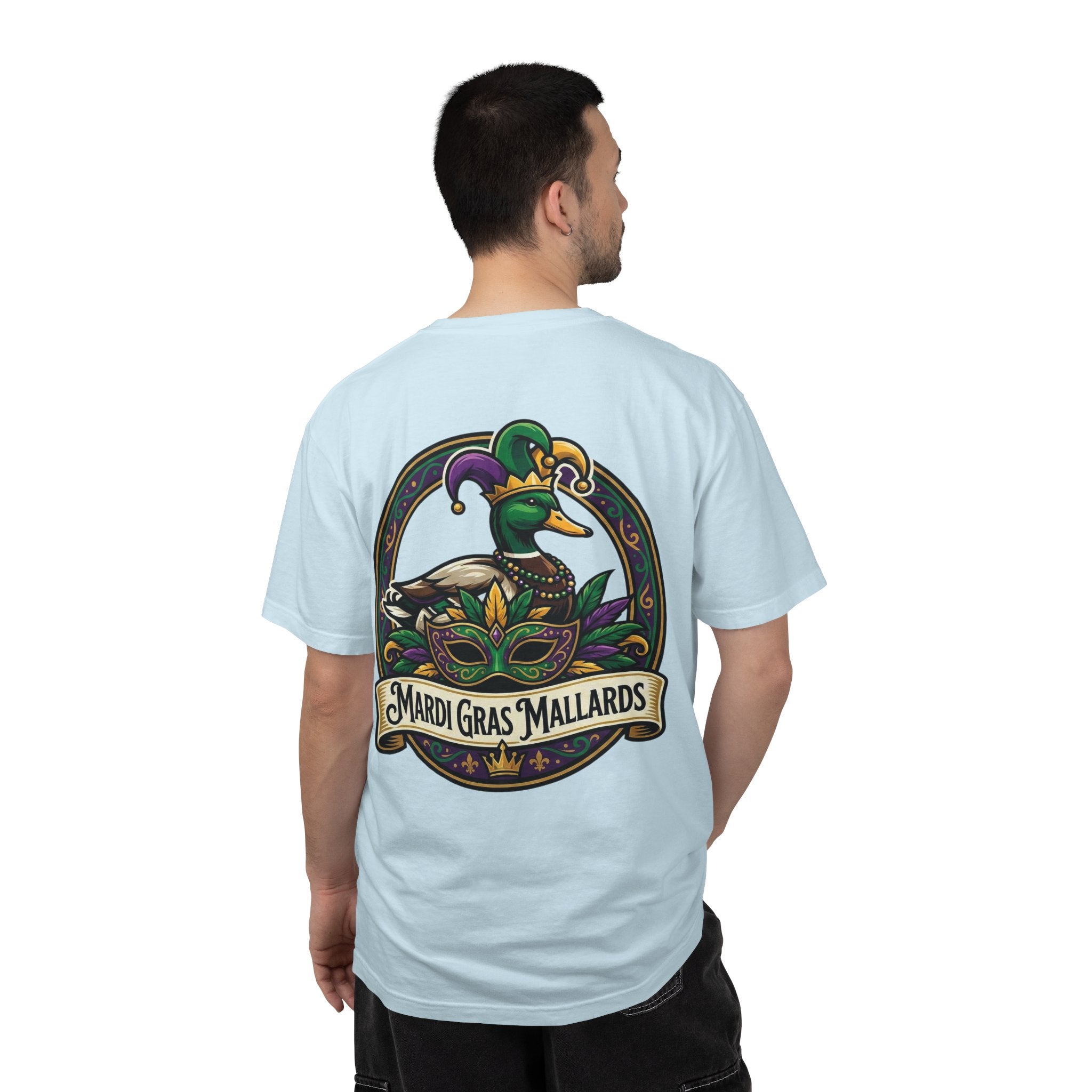 Mardi Gras Mallards T-Shirt — Festive Graphic Tee
