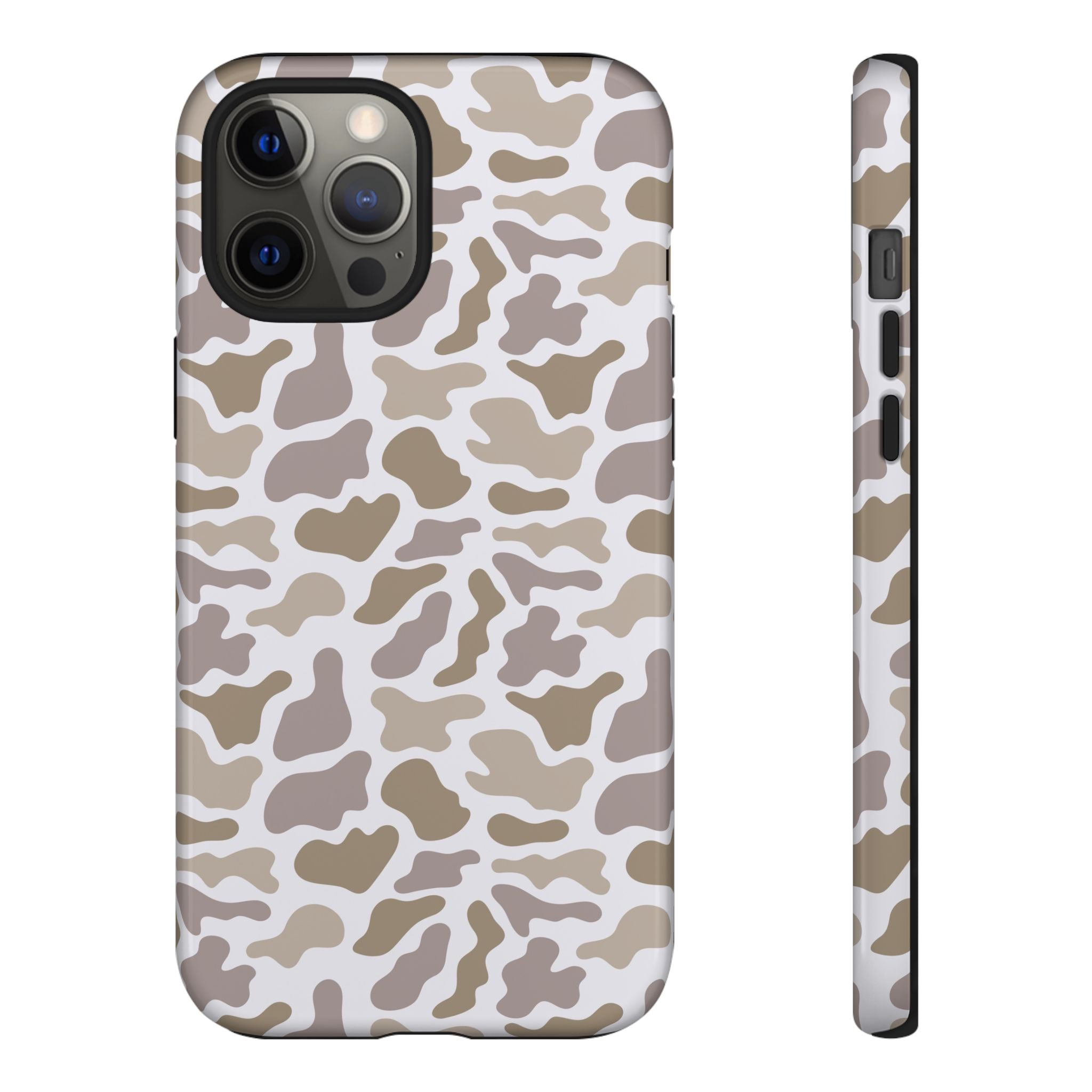 Grey Camo custom design Tough Cases