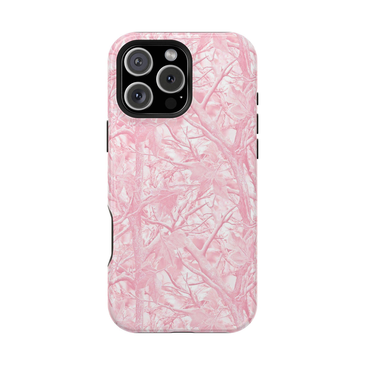 Pink Camo Magnetic Impact-Resistant Phone Case