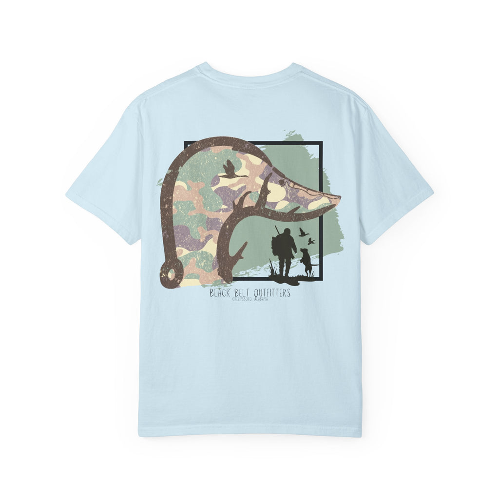 Camo Duck Logo Unisex T-Shirt, Perfect for Gifts, Father's Day, Golf Events, Casual Wear, Comfortable Tee