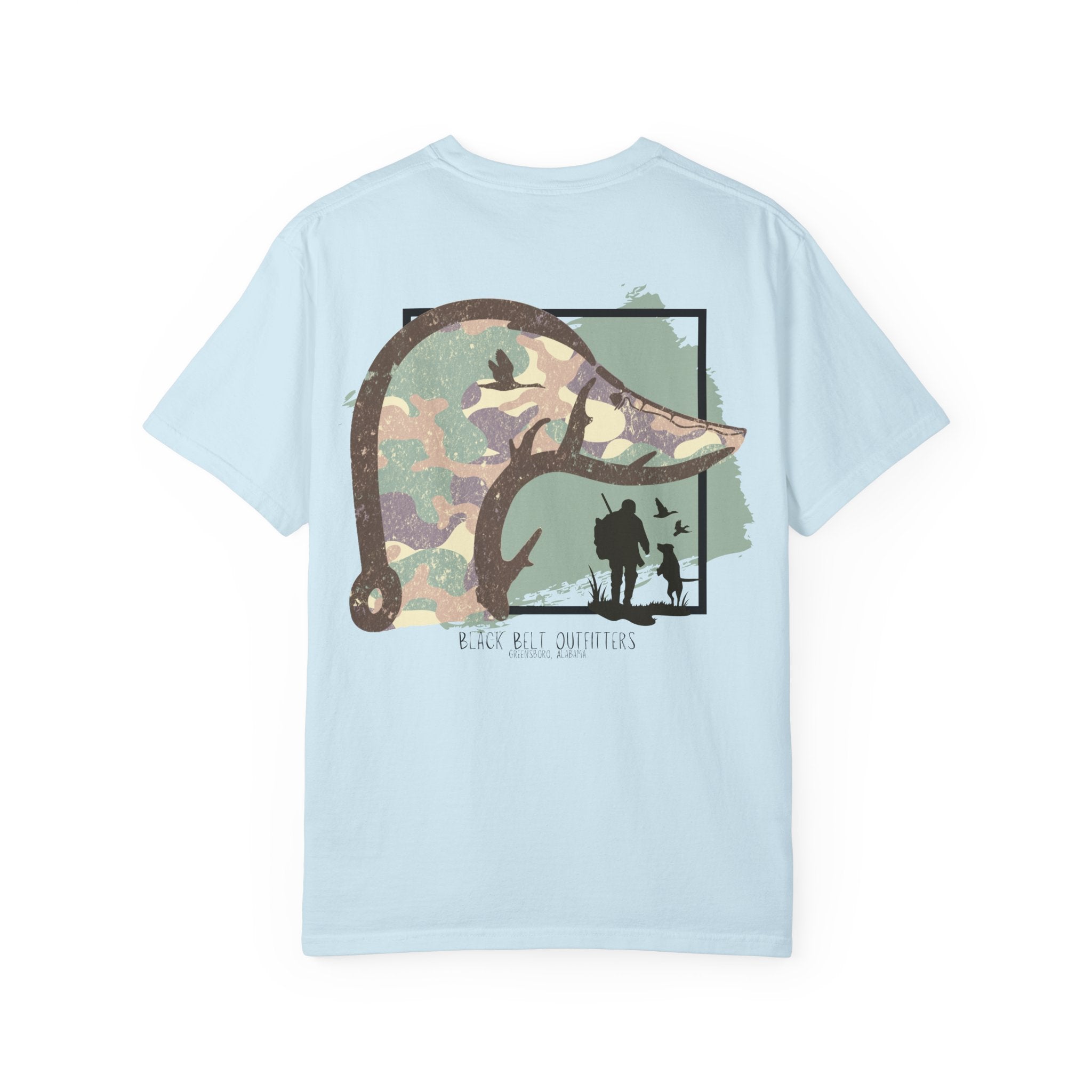 Camo Duck Logo Unisex T-Shirt, Perfect for Gifts, Father's Day, Golf Events, Casual Wear, Comfortable Tee
