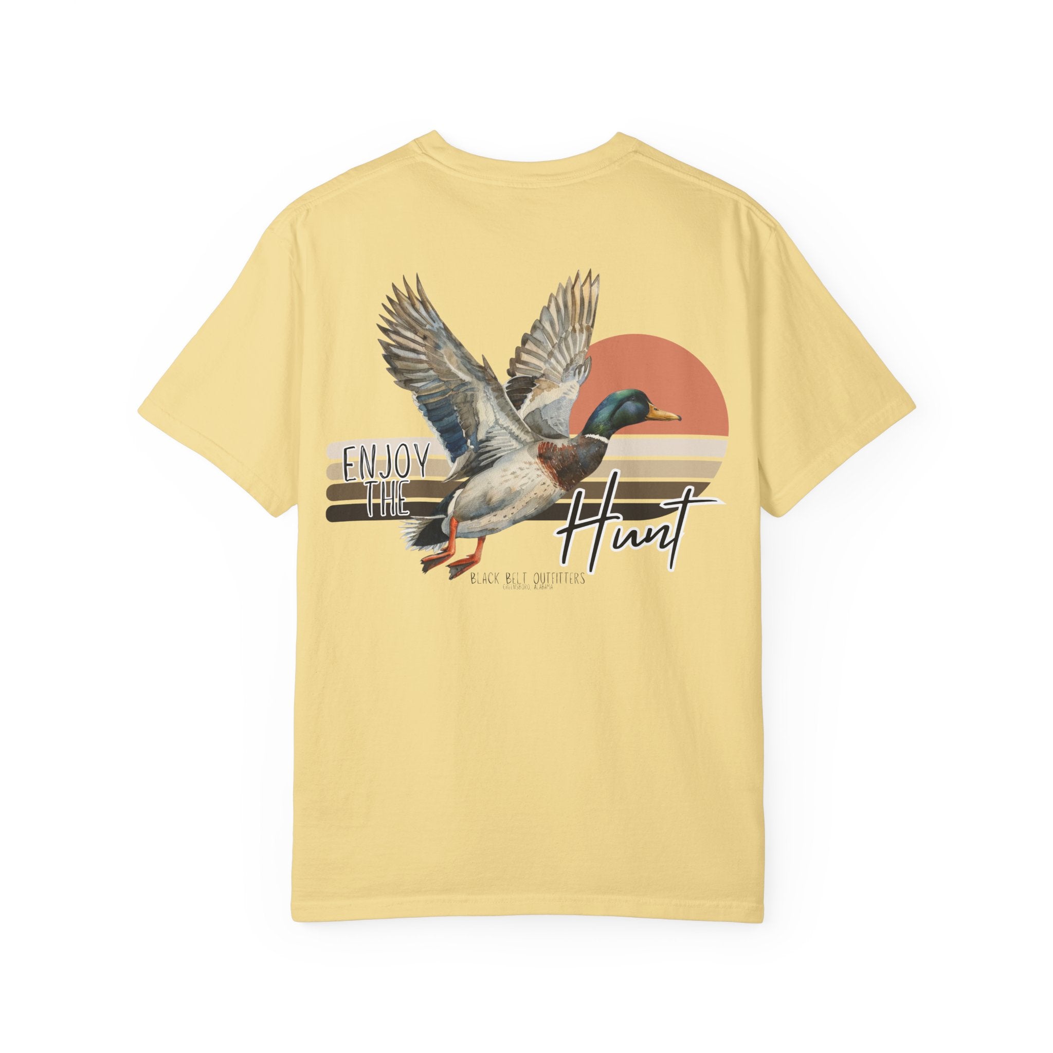 ENJOY THE HUNT Unisex T-Shirt, Perfect for Gifts, Father's Day, Golf Events, Casual Wear, Comfortable Tee