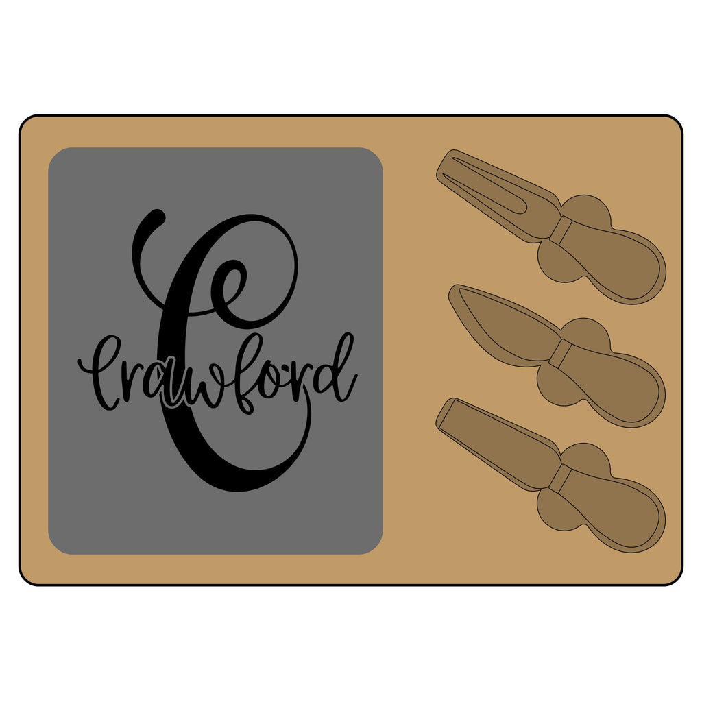 Personalized Charcuterie Board - Custom Engraved Serving Platter for Entertaining, Wedding Gift, Housewarming, Kitchen Decor, Party [...]