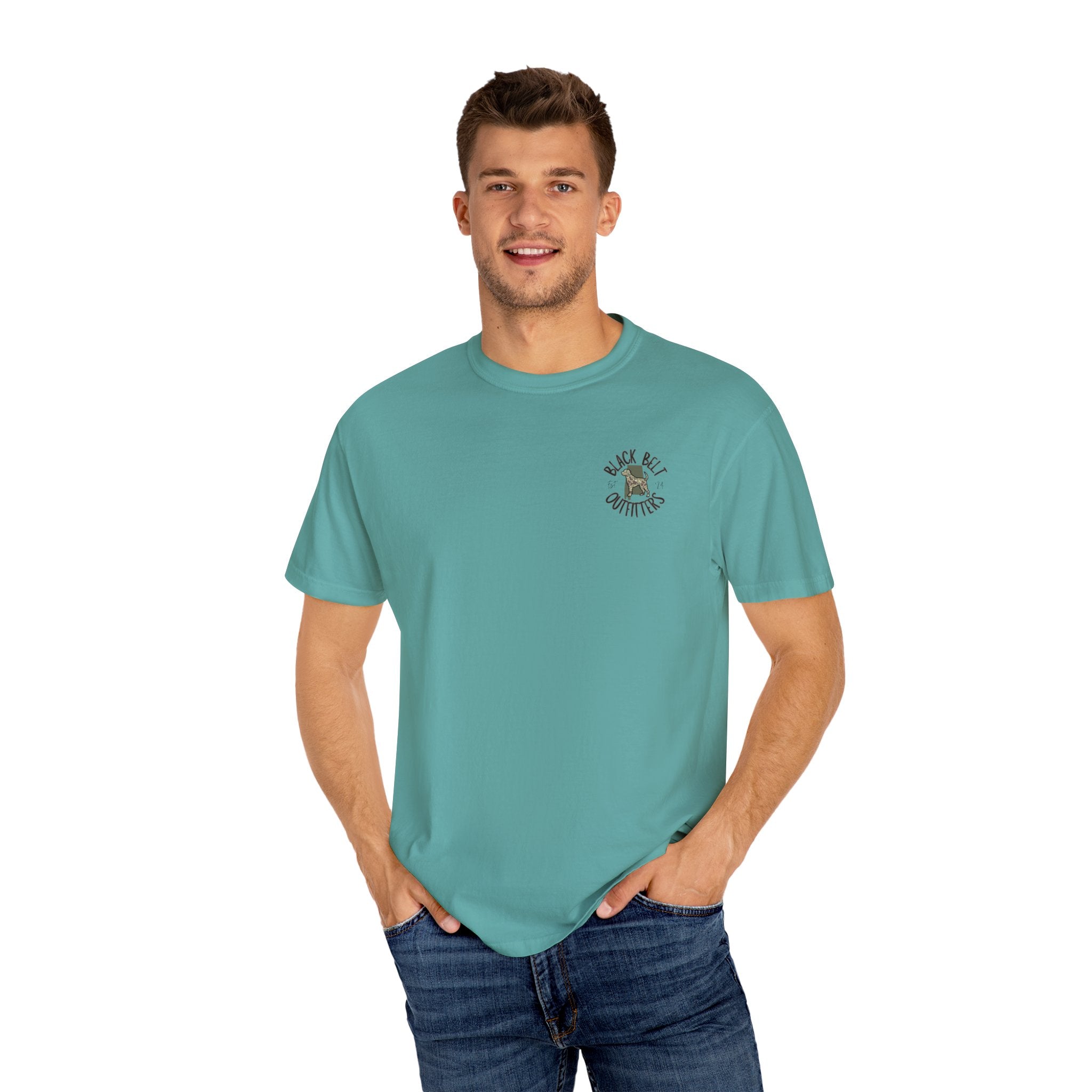 American Fishing Unisex T-Shirt, Perfect for Gifts, Father's Day, Golf Events, Casual Wear, Comfortable Tee