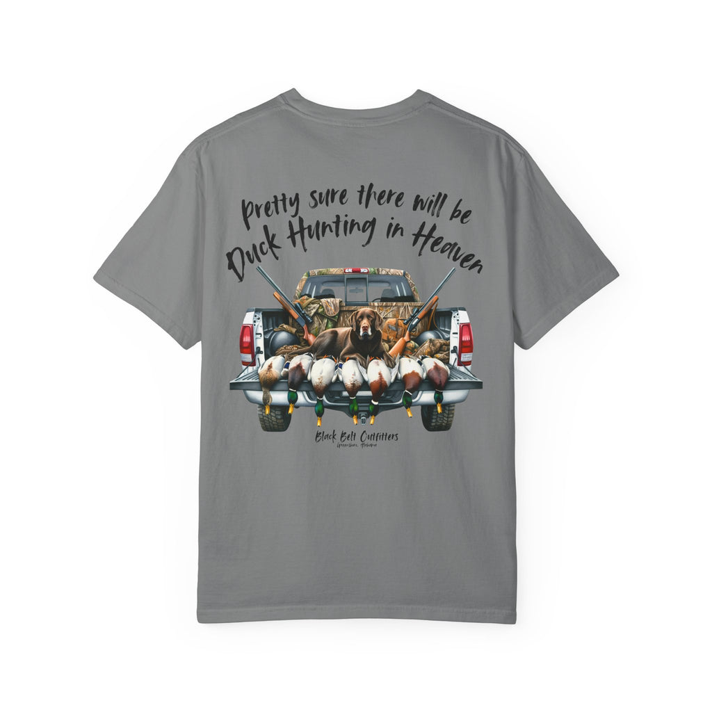 Duck Hunting in Heaven Unisex Garment-Dyed T-shirt