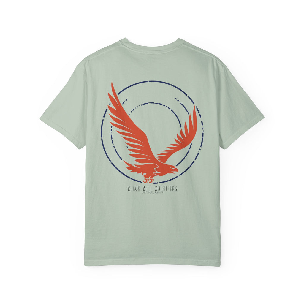 Orange & Blue Eagle Unisex T-Shirt, Perfect for Gifts, Father's Day, Golf Events, Casual Wear, Comfortable Tee
