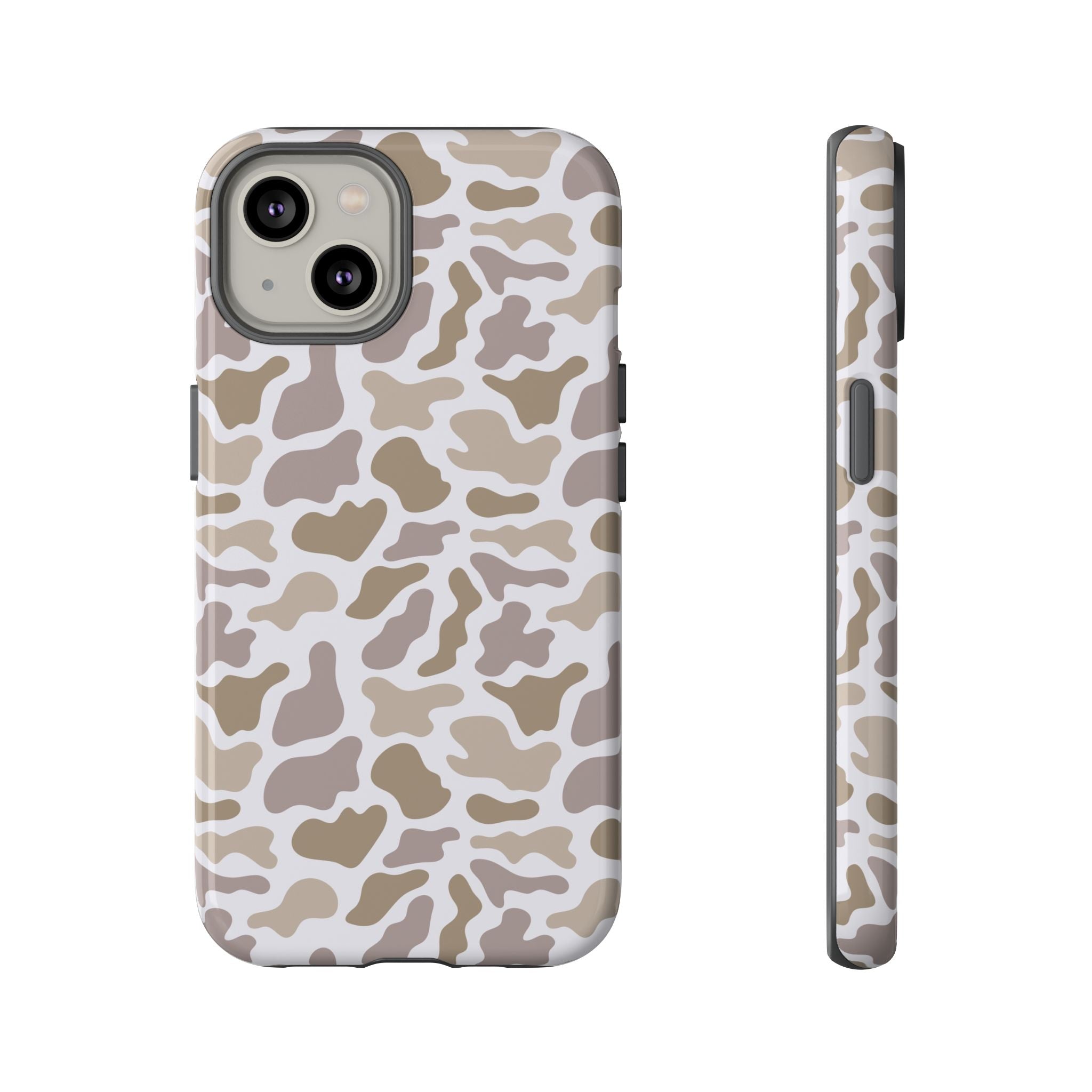 Grey Camo custom design Tough Cases