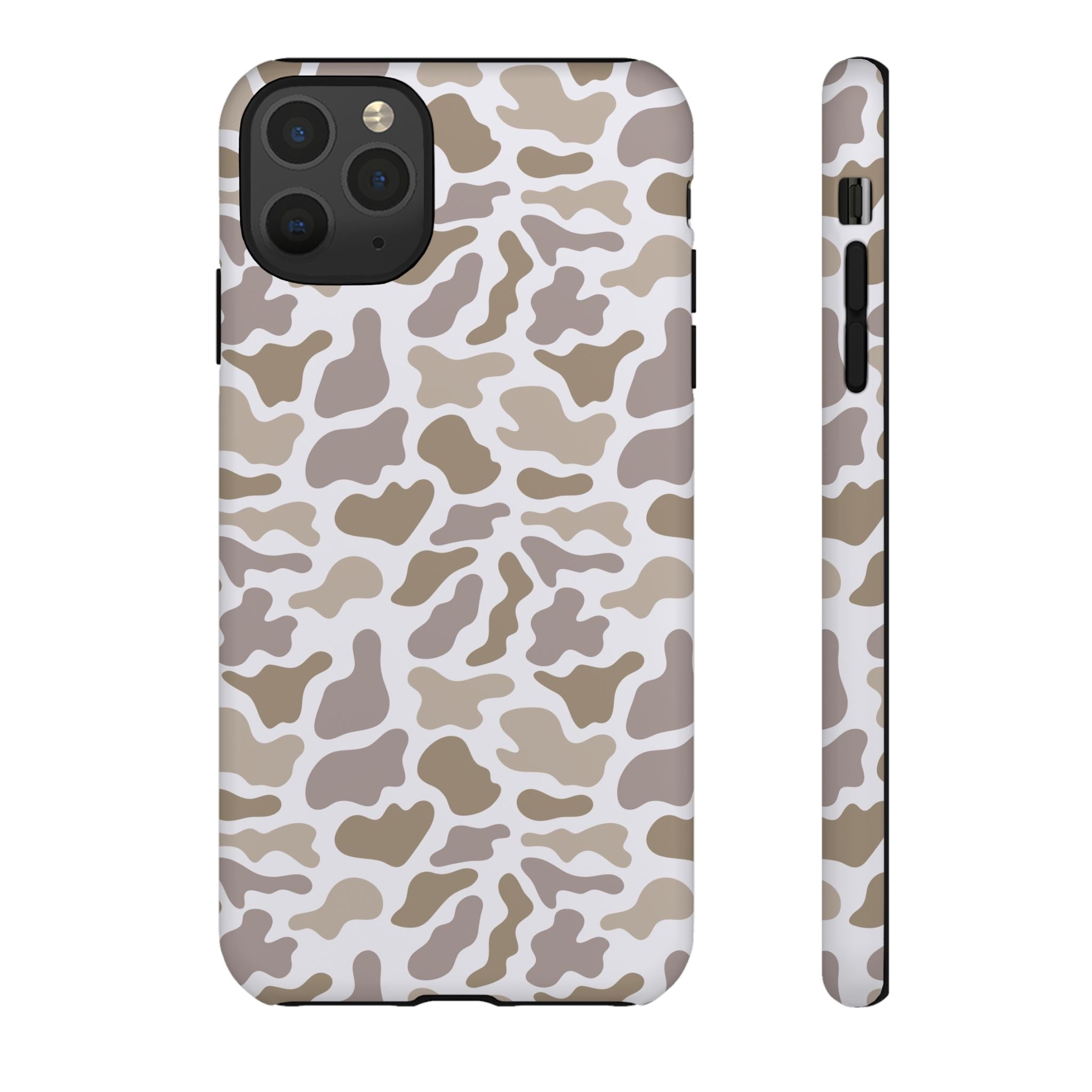 Grey Camo custom design Tough Cases