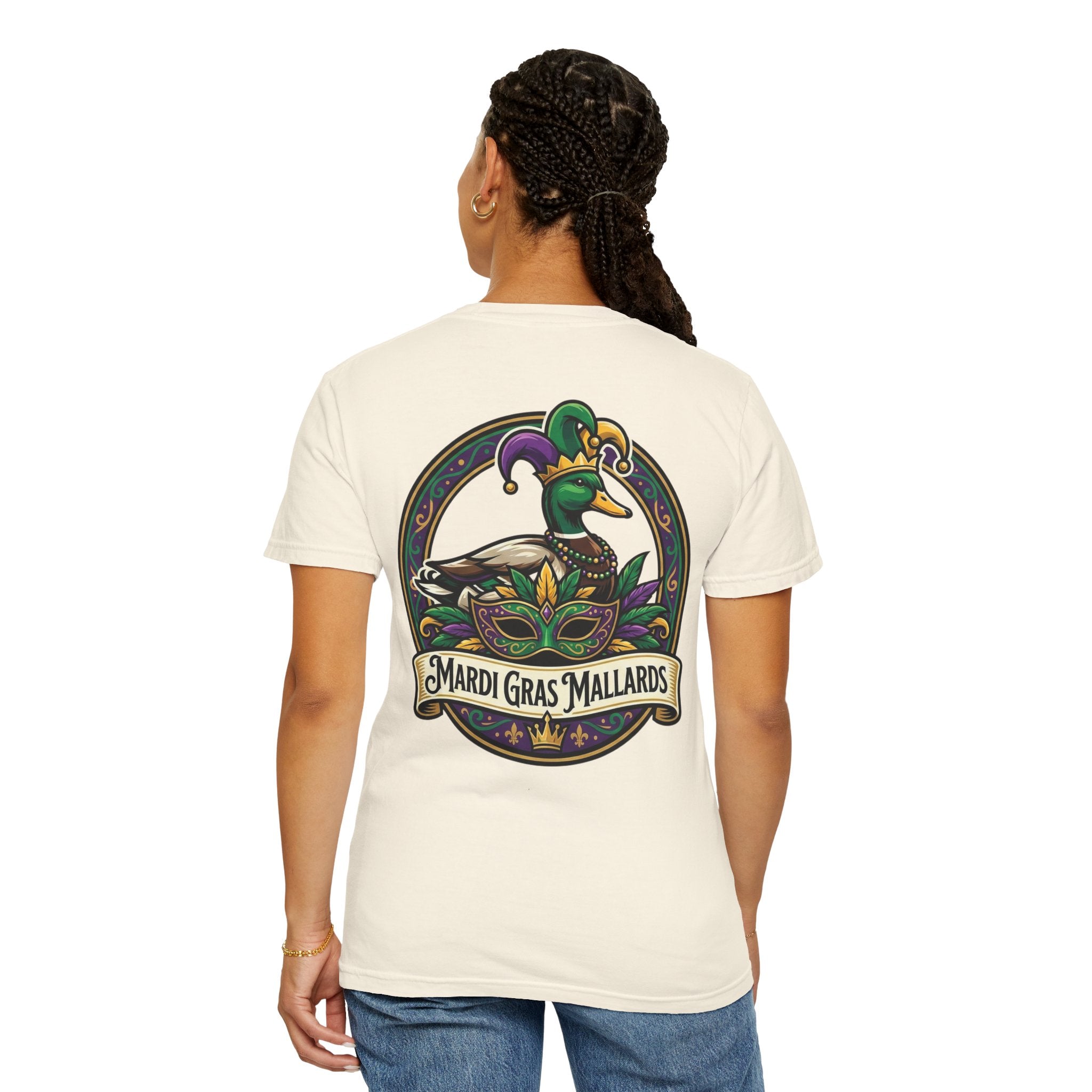Mardi Gras Mallards T-Shirt — Festive Graphic Tee