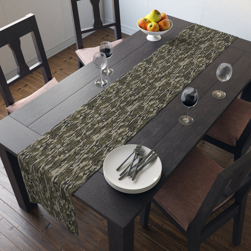 Trendy Camo Table Runner | Rustic Dining Decor, Military Style Table Accent, Home Decor, Cabin Decor, Holiday Table Setting