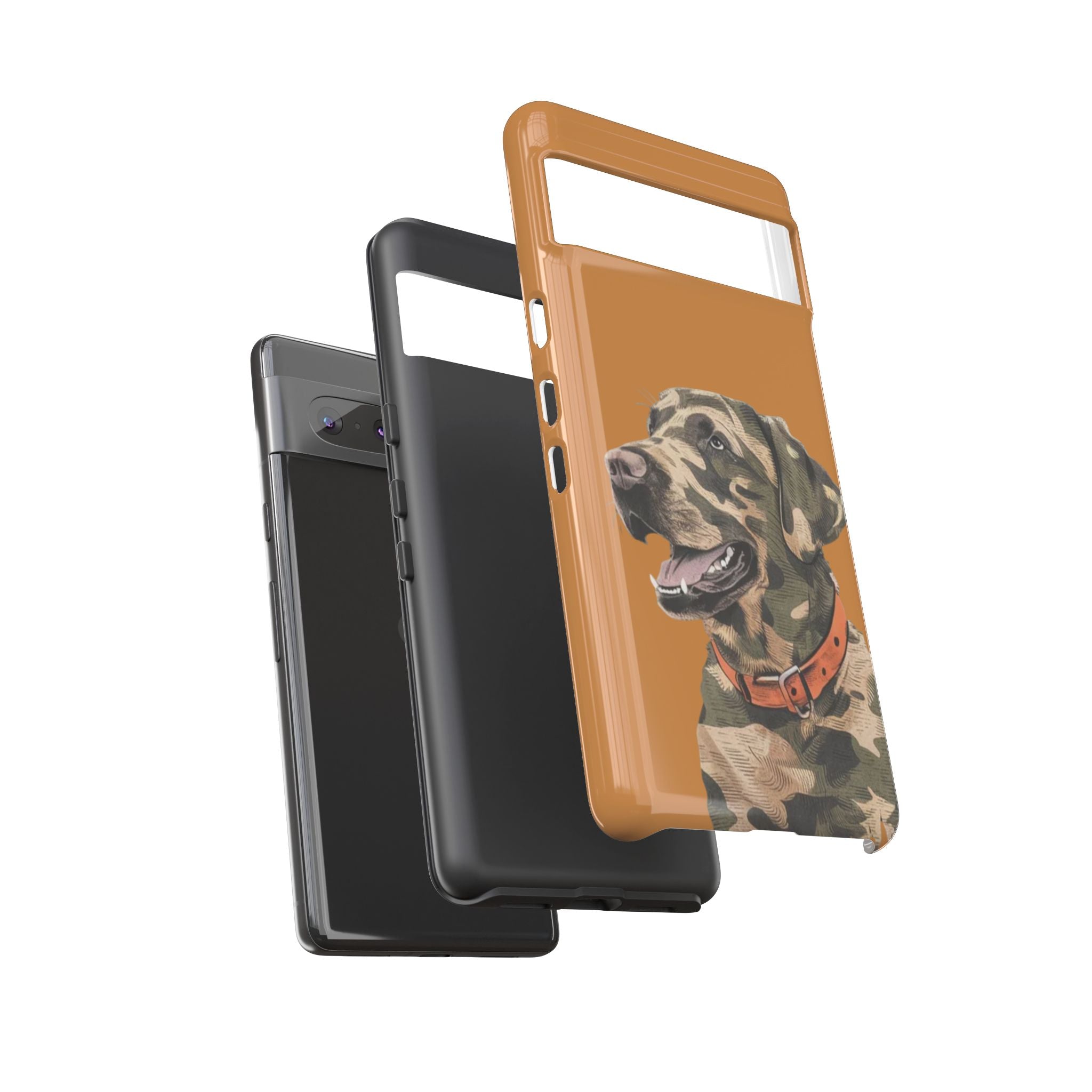 Camo Duck Dog custom design Tough Cases
