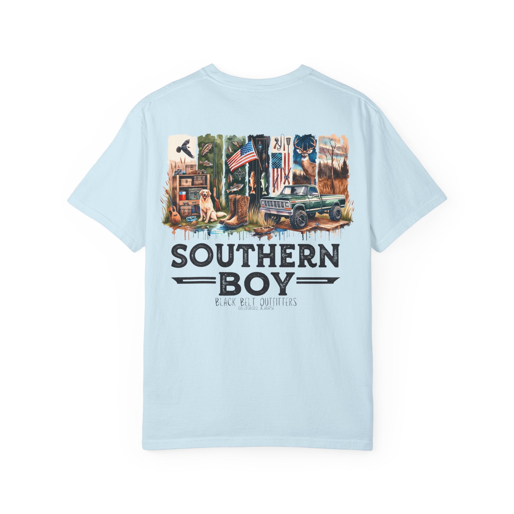 Southern Boy Unisex T-Shirt, Perfect for Gifts, Father's Day, Golf Events, Casual Wear, Comfortable Tee